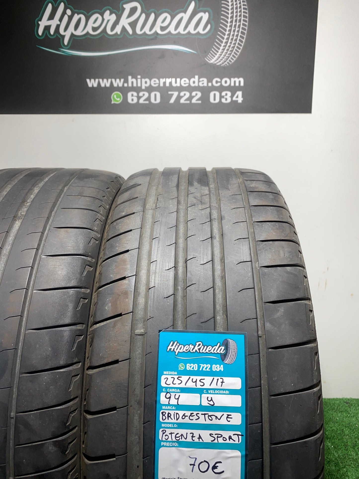 225 45 17 94Y BRIDGESTONE POTENZA SPORT