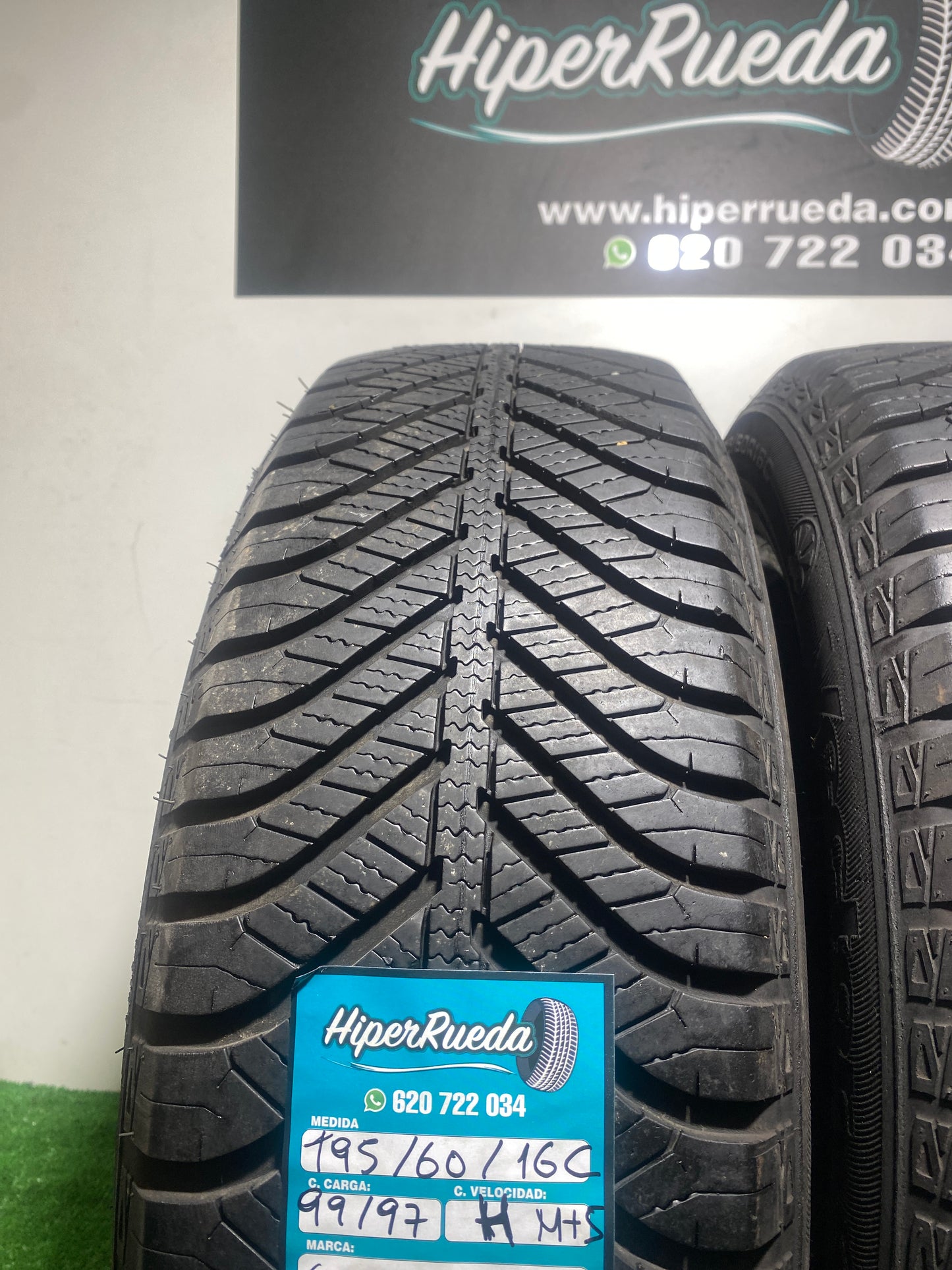 195 60 16C 99/97 H M+S GOODYEAR VECTOR 4 SEASONS