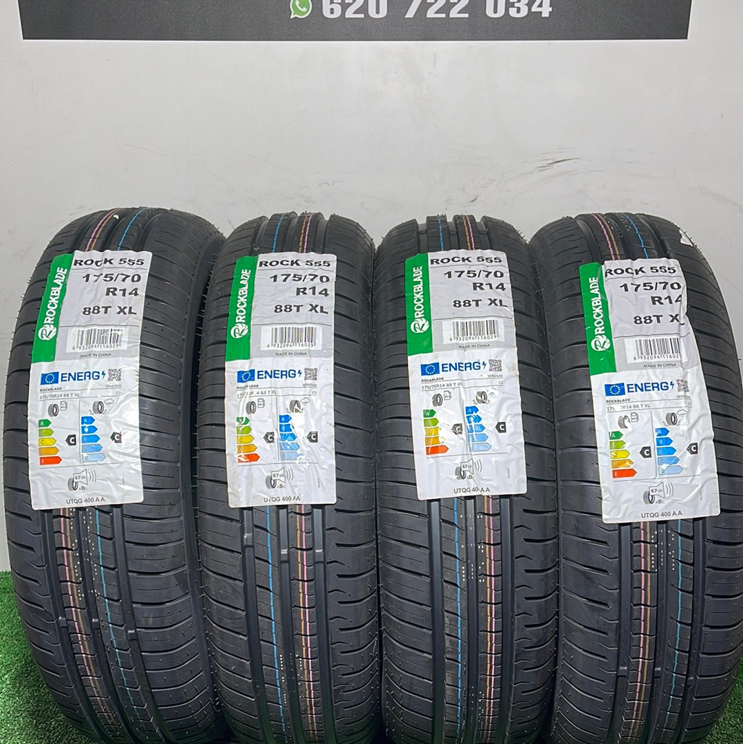 175 70 14 88T XL ROCKBLADE ROCK 555 /PRECIO UNIDAD, ENVÍO GRATIS.