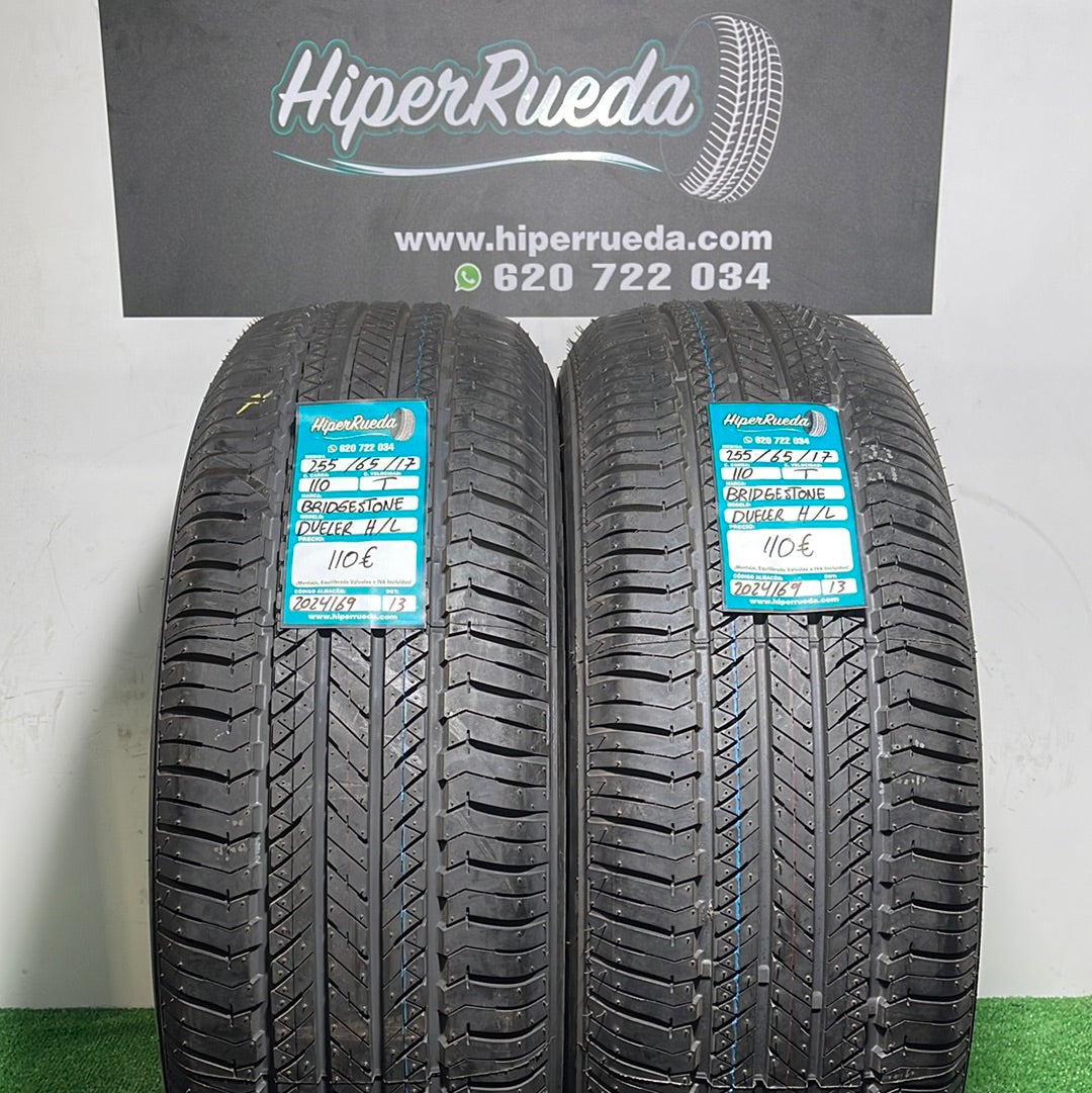 255 65 17 110T BRIDGESTONE DUELER H/L