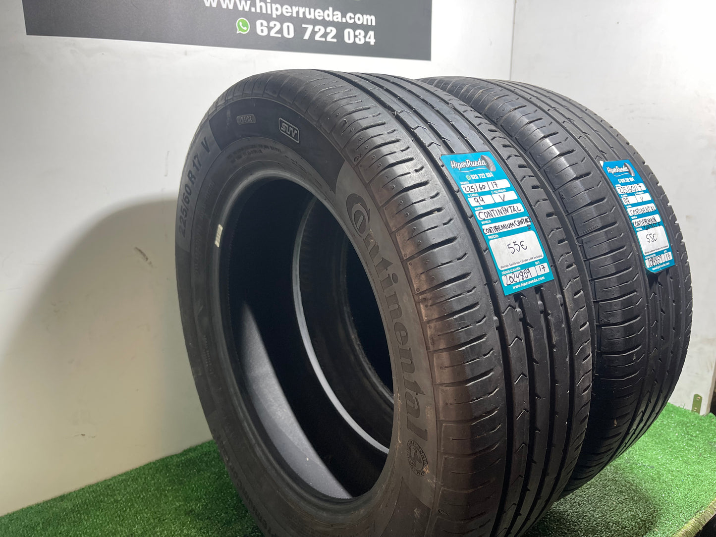 225 60 17 99V CONTINENTAL CONTIPREMIUM CONTACT 5
