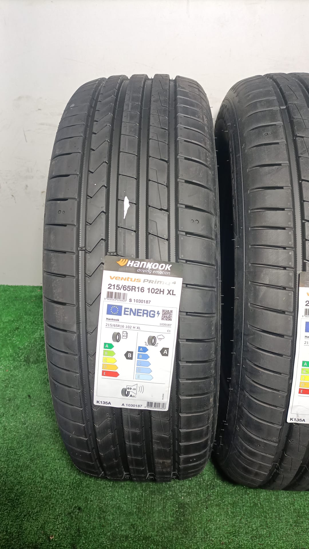 215 65 16 102H XL HANKOOK VENTUS PRIME 4/ PRECIO UNIDAD, ENVÍO GRATIS.