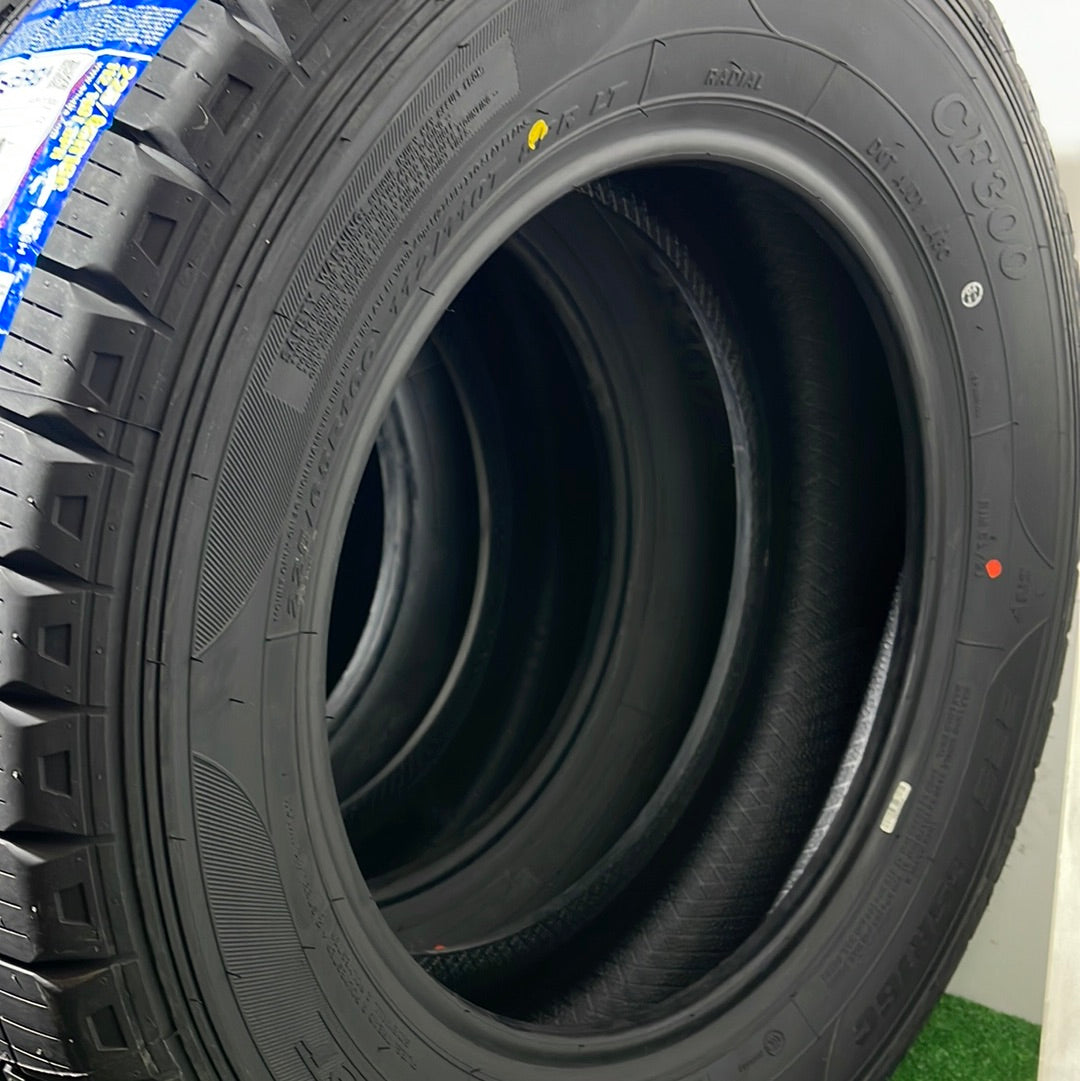 225 65 16C 112/110T COMFORSER TIRES CF300 CON PROTECCIÓN DE LLANTAS /PRECIO UNIDAD, ENVÍO GRATIS.