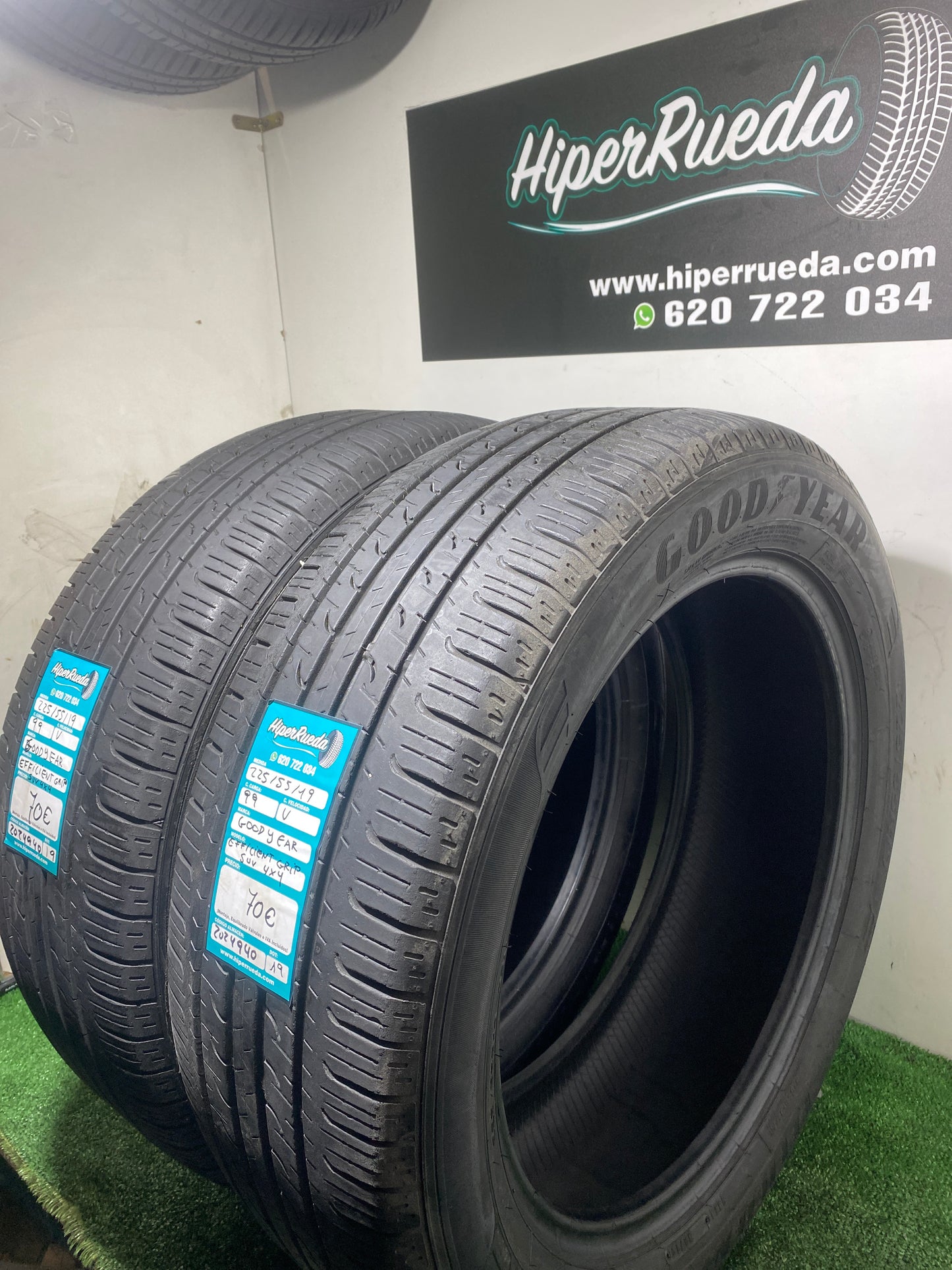 225 55 19 99V GOODYEAR EFFICIENT GRIP SUV 4x4