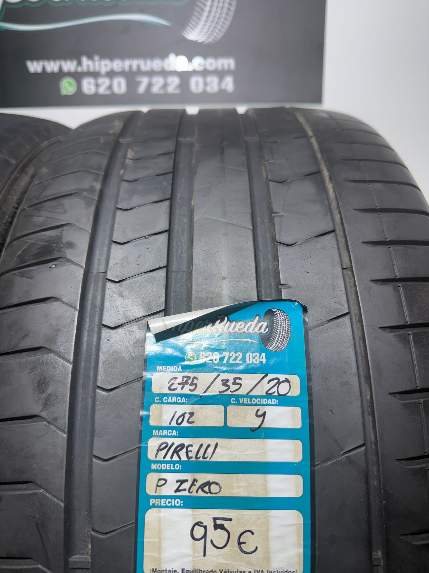 275 35 20 102Y PIRELLI PZERO