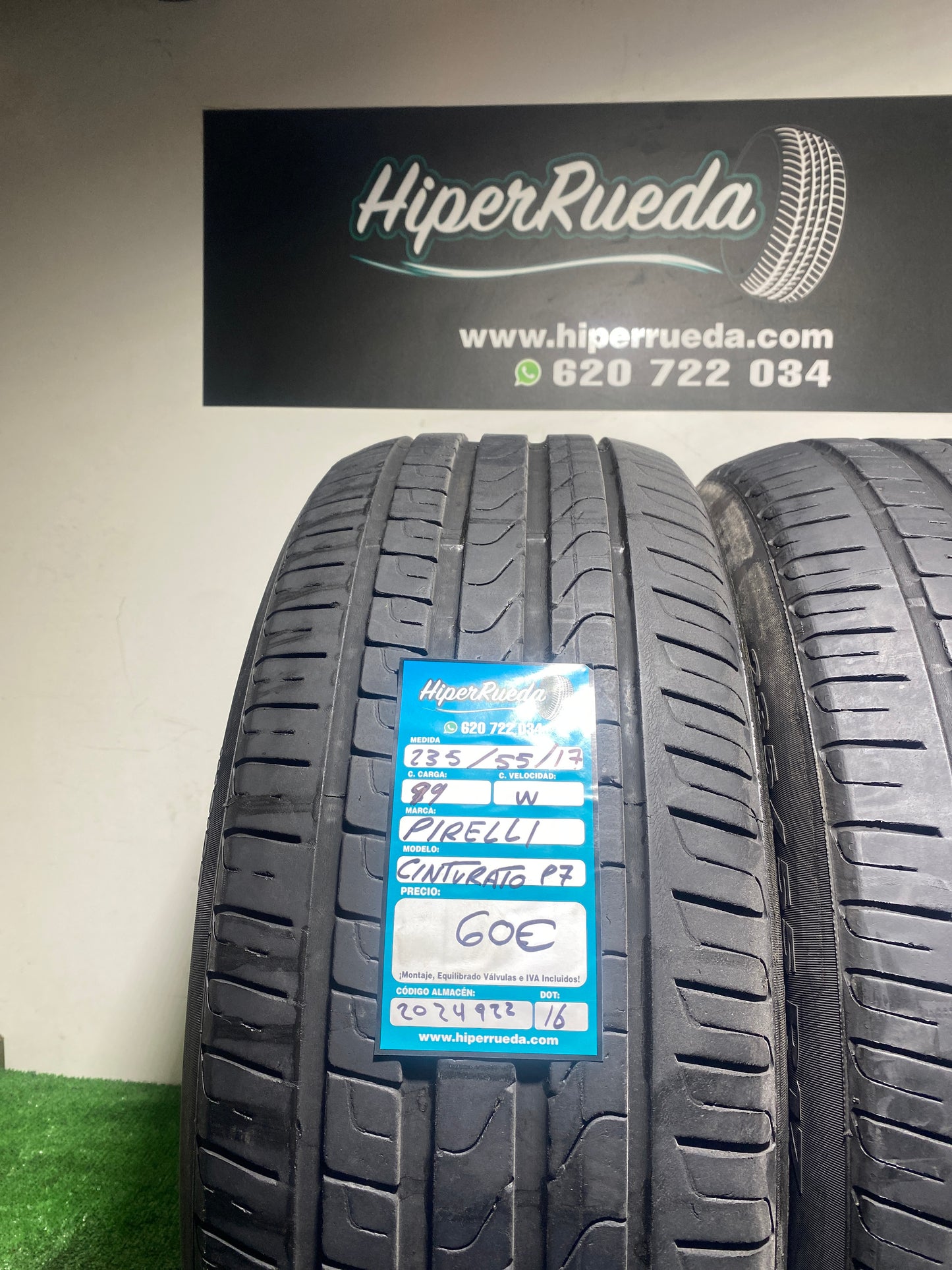 235 55 17 99W PIRELLI CINTURATO P7