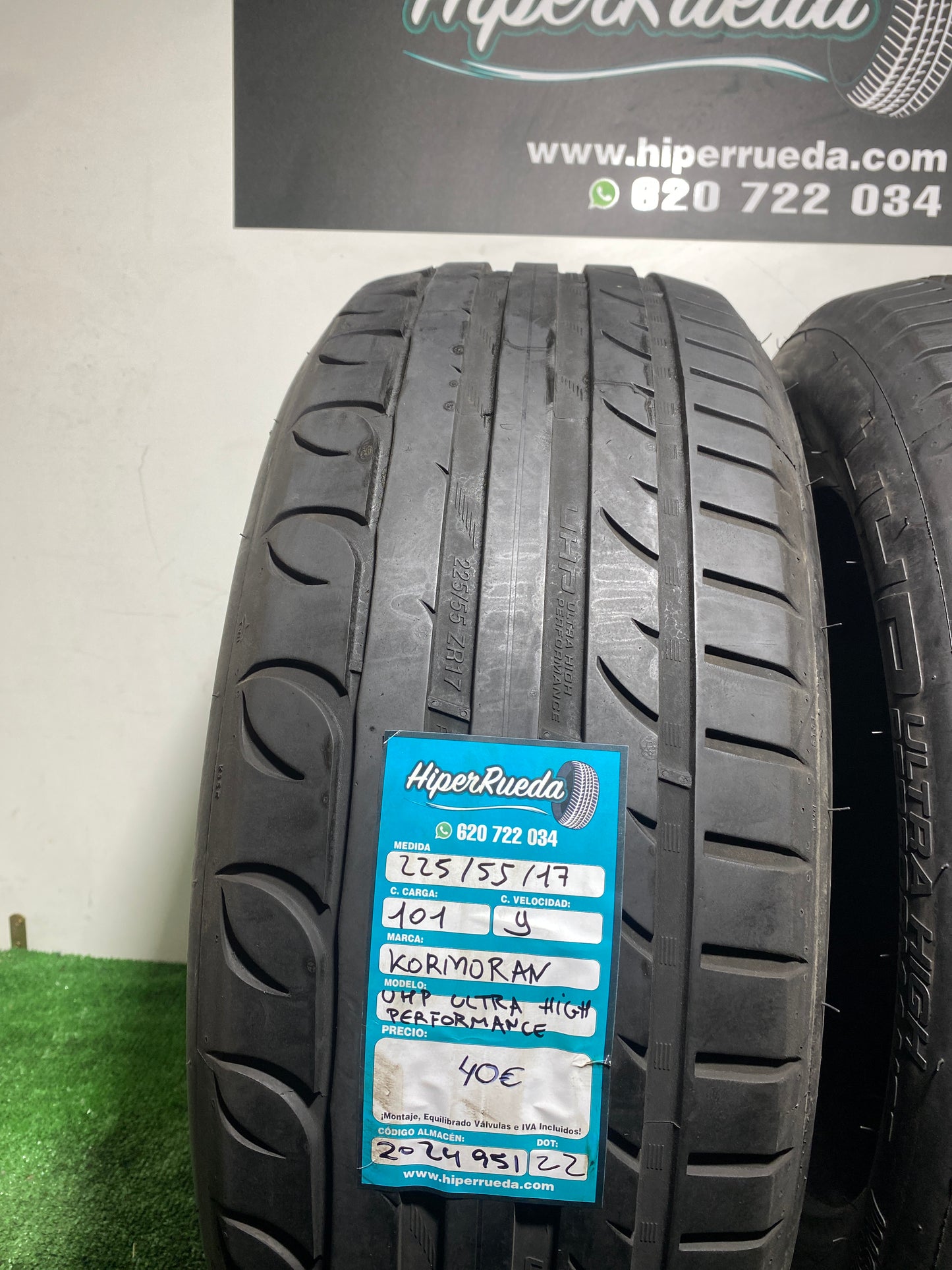225 55 17 101Y KORMORAN UHP ULTRA HIGH PERFORMANCE