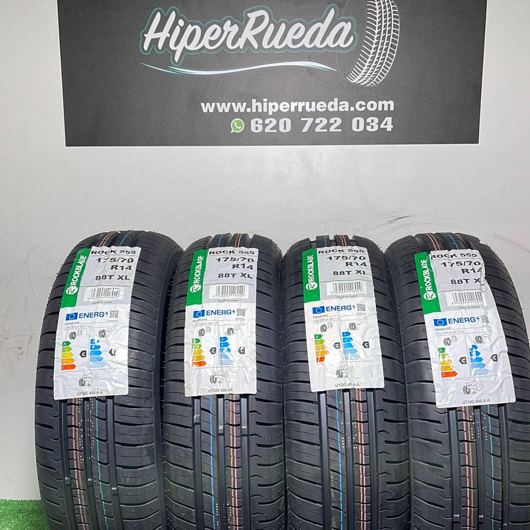 175 70 14 88T XL ROCKBLADE ROCK 555 /PRECIO UNIDAD, ENVÍO GRATIS.