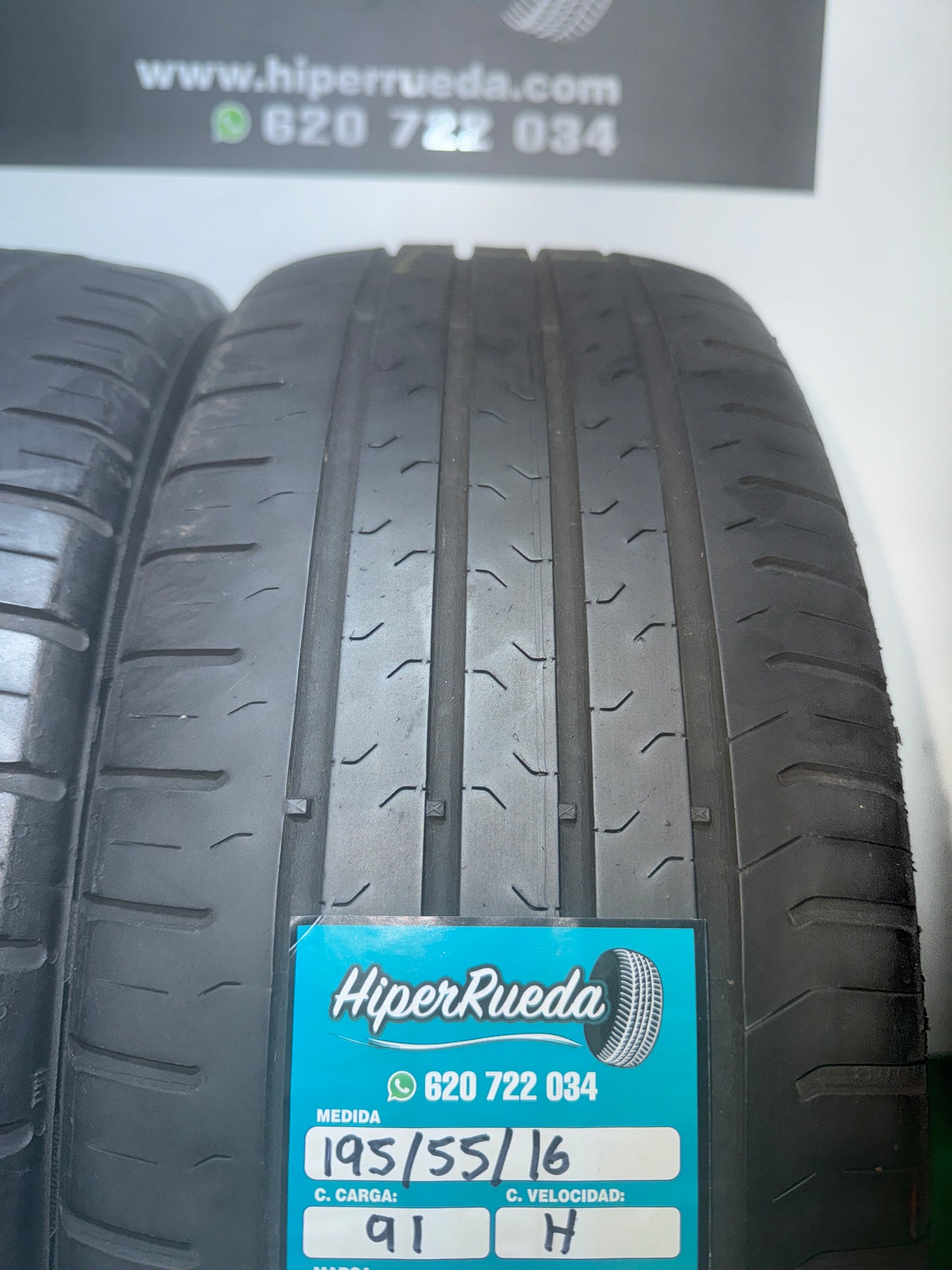 195 55 16 91H CONTINENTAL ECOCONTAC5