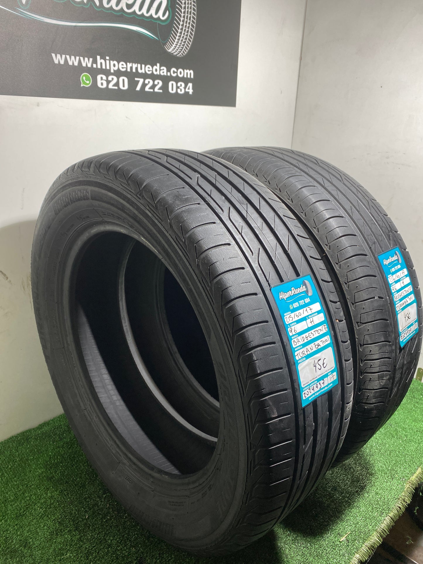 215 60 17 96H BRIDGESTONE TURANZA T001