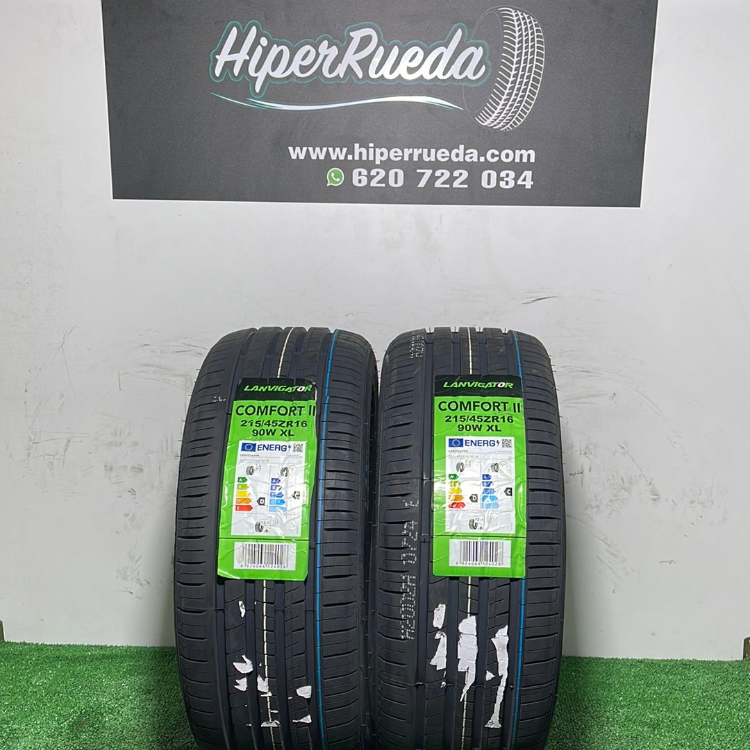 215 45 16 90W XL LANVIGATOR COMFORT II/ PRECIO UNIDAD, ENVÍO GRATIS.