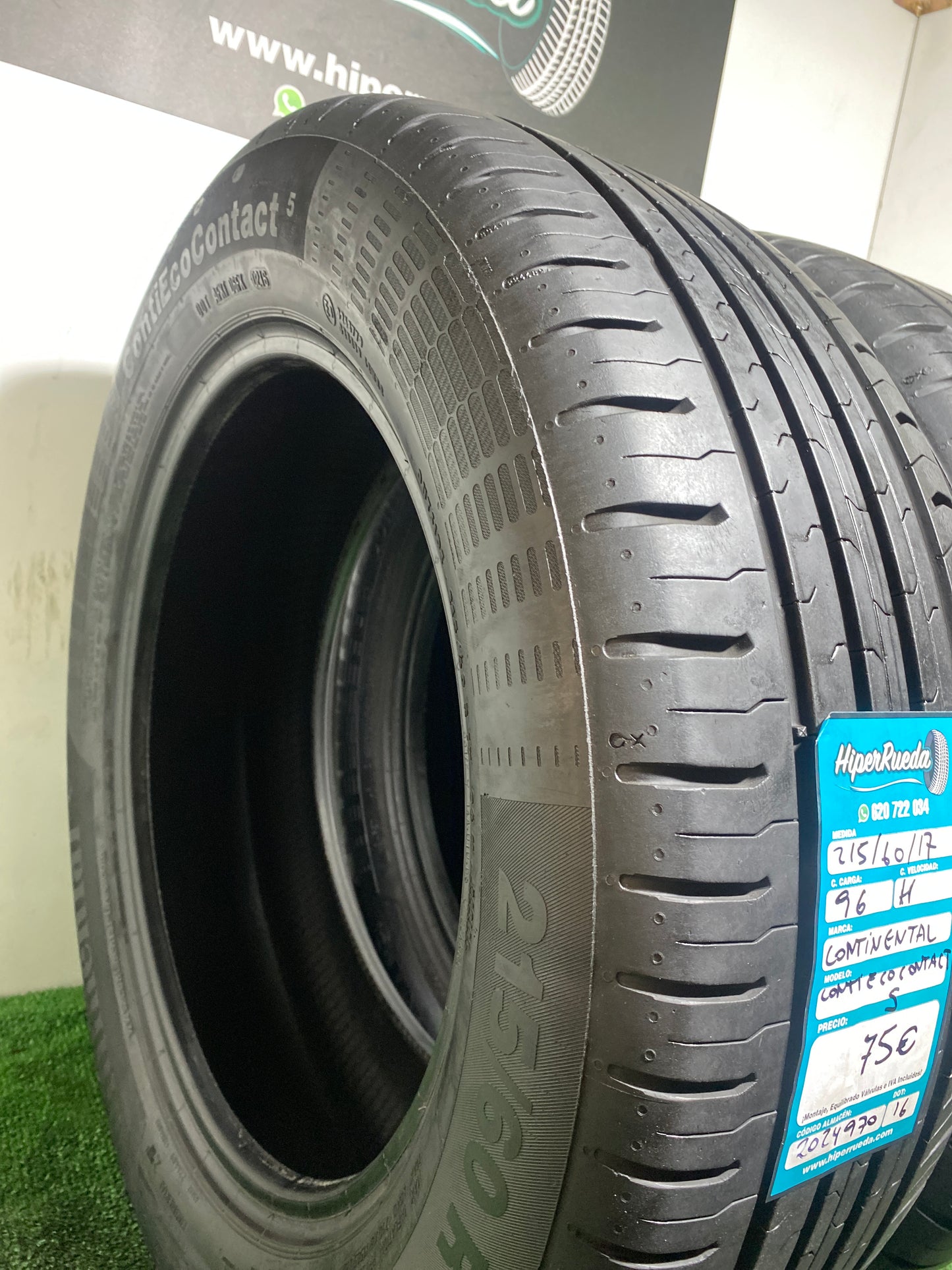215 60 17 96H CONTINENTAL CONTIECOCONTACT 5