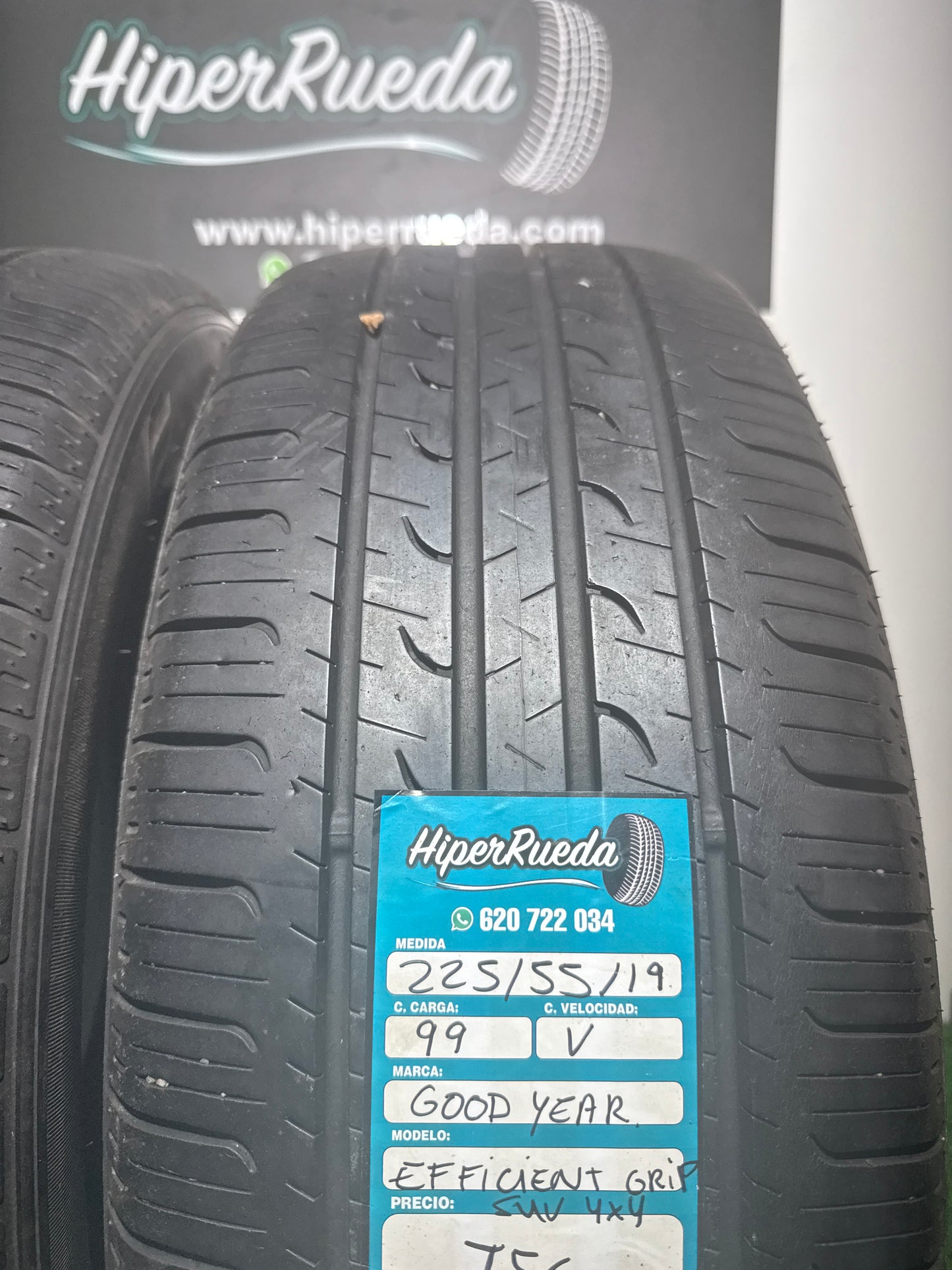 225 55 19 99V GOODYEAR EFFICIENT GRIP