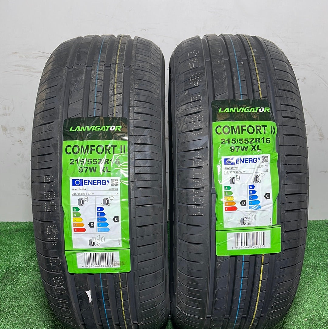 215 55 16 97W XL LANVIGATOR COMFORT II / PRECIO UNIDAD, ENVÍO GRATIS.