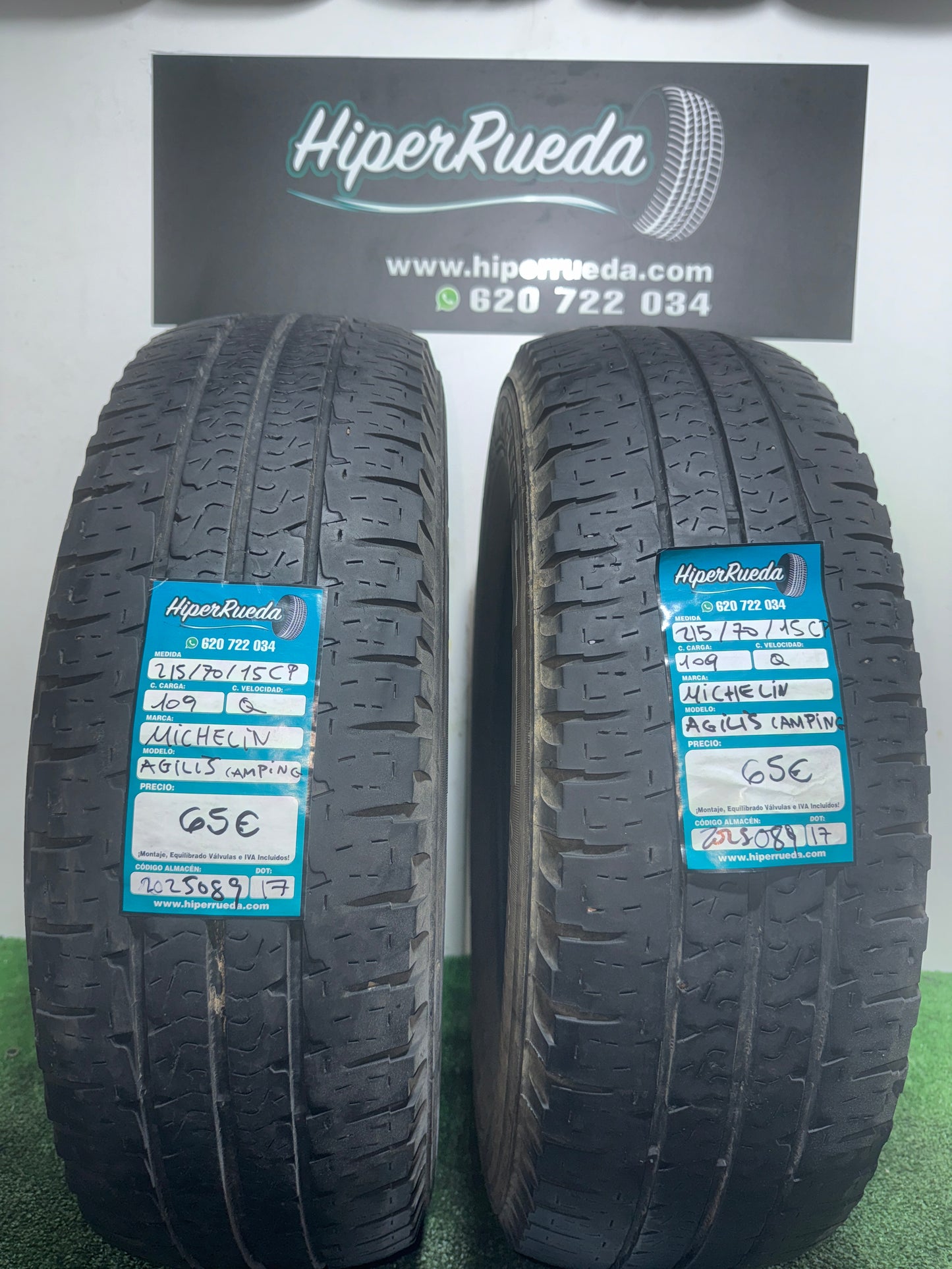 215 70 15CP 109Q MICHELIN AGILIS CAMPING