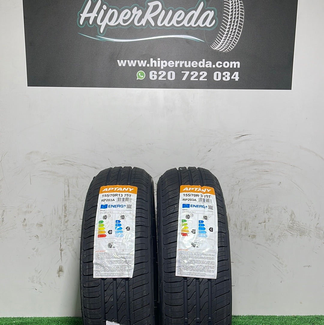 155 70 13 75T APTANY HARMONIC RP203A /PRECIO UNIDAD, ENVÍO GRATIS.