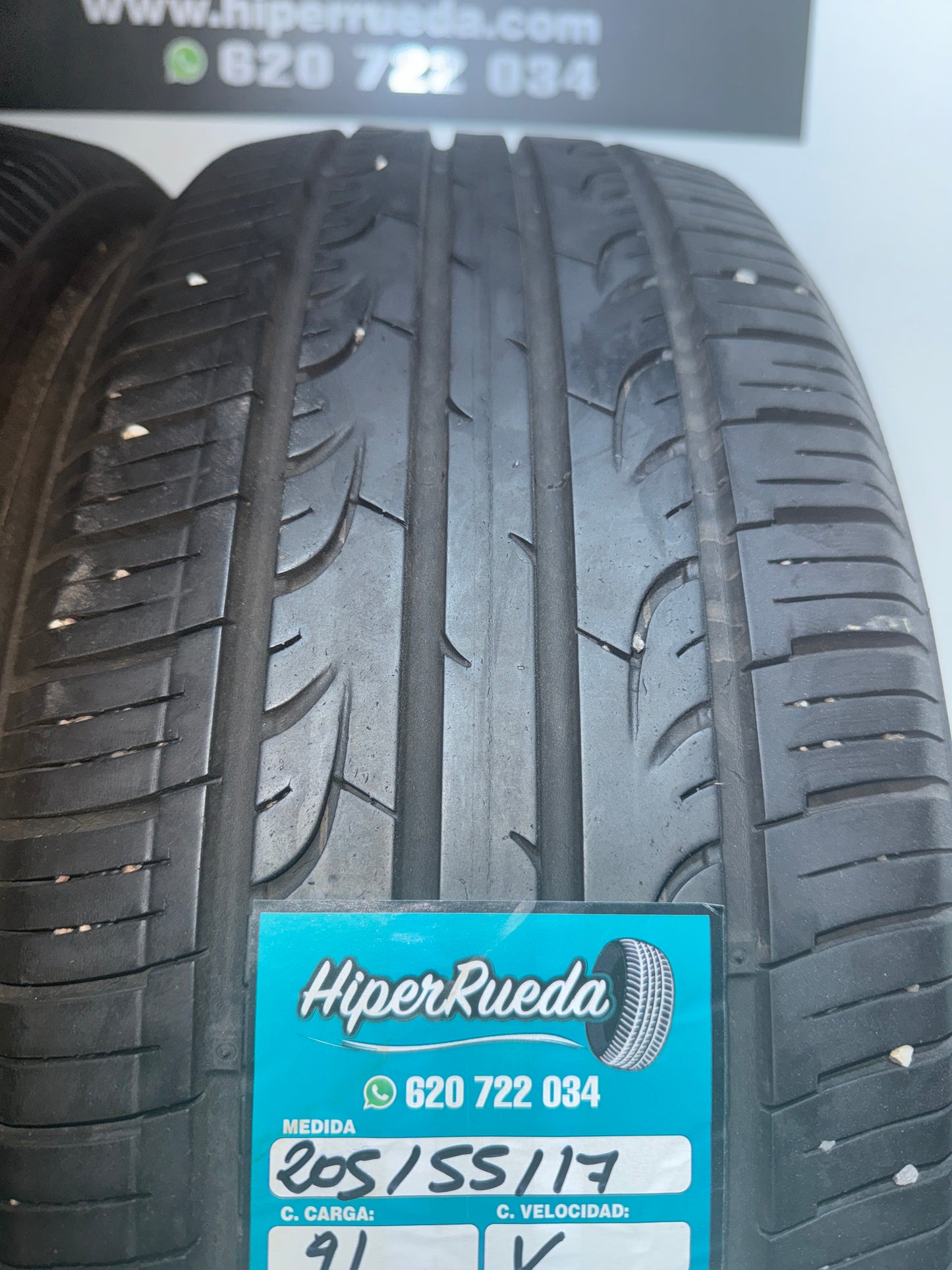 205 55 17 91V KUMHO SOLUS KH25
