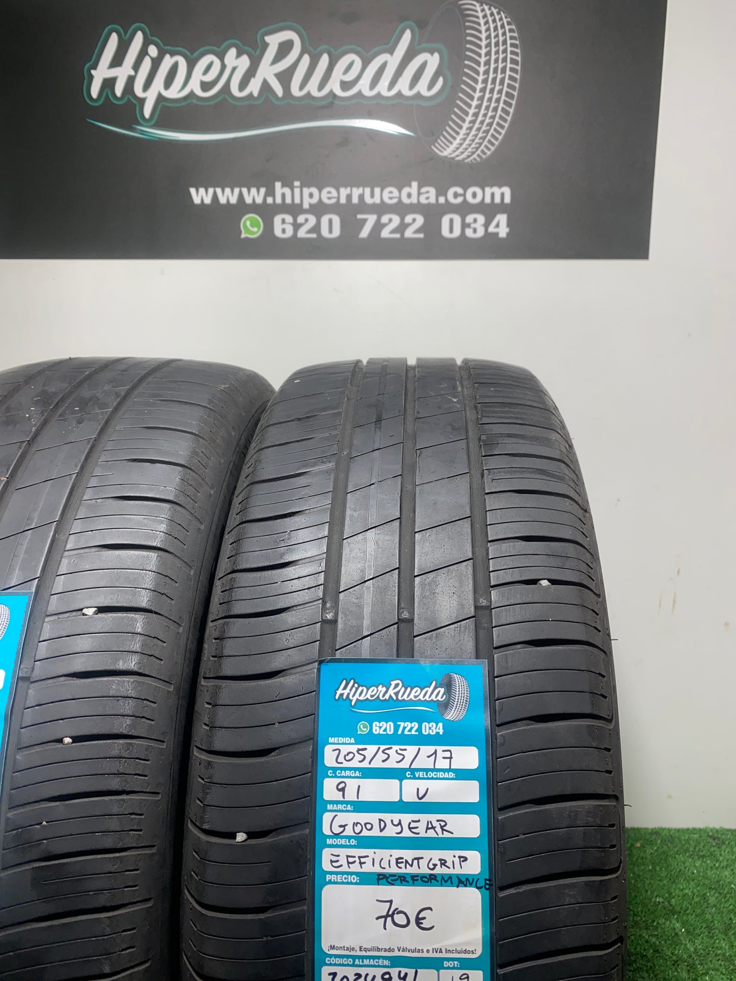 205 55 17 91V GOODYEAR EFFICIENCY GRIP PERFORMANCE