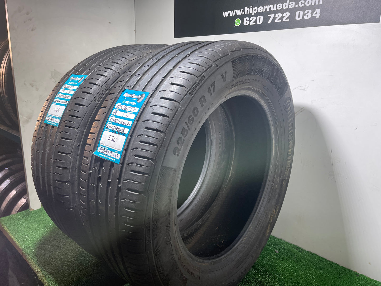 225 60 17 99V CONTINENTAL CONTIPREMIUM CONTACT 5
