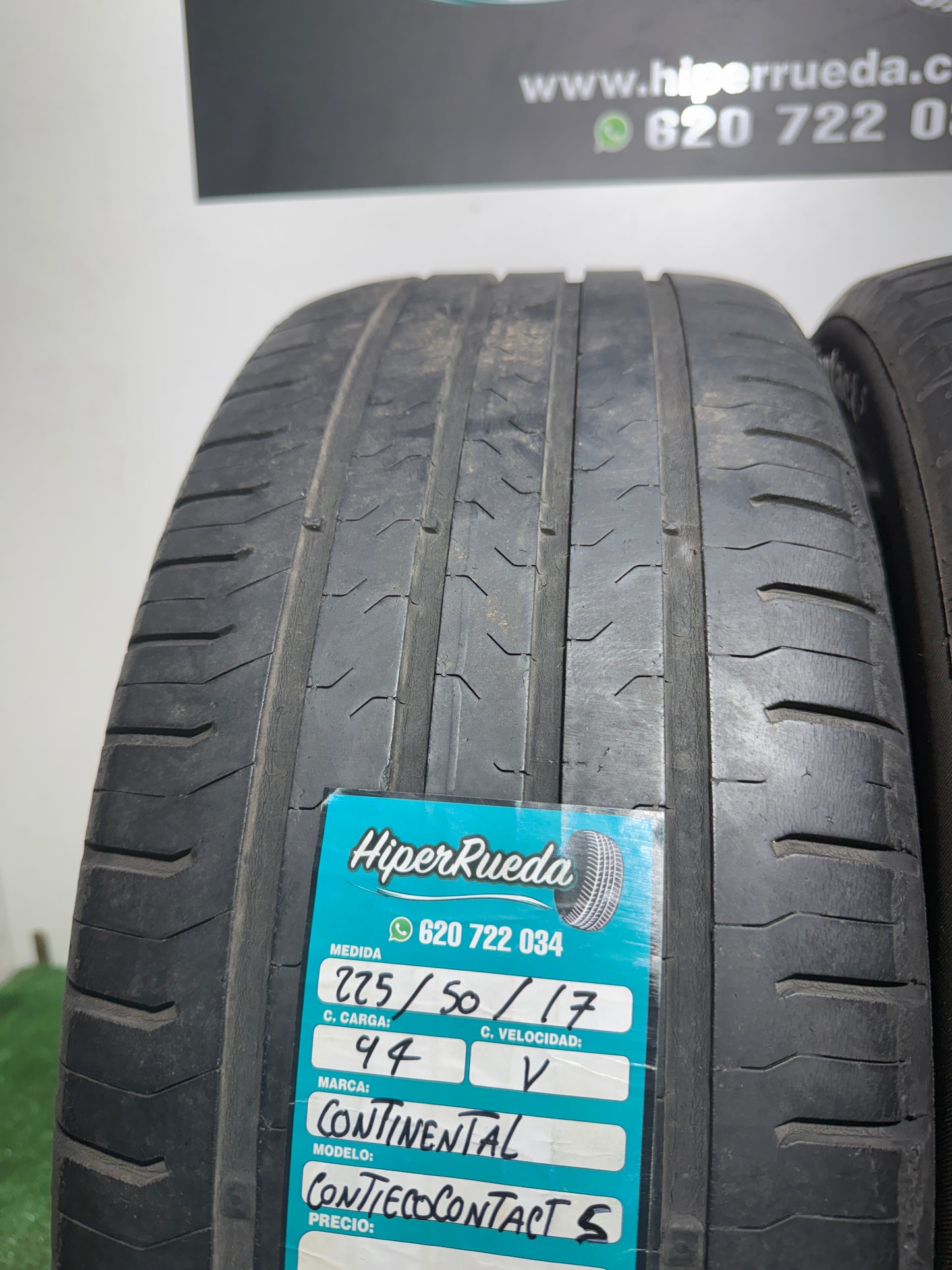 225 50 17 94V COBTINENTAL EFICONTACT5