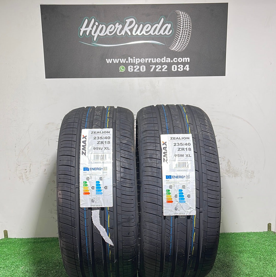 235 40 18 95W XL ZMAX ZEALION /PRECIO UNIDAD, ENVÍO GRATIS.