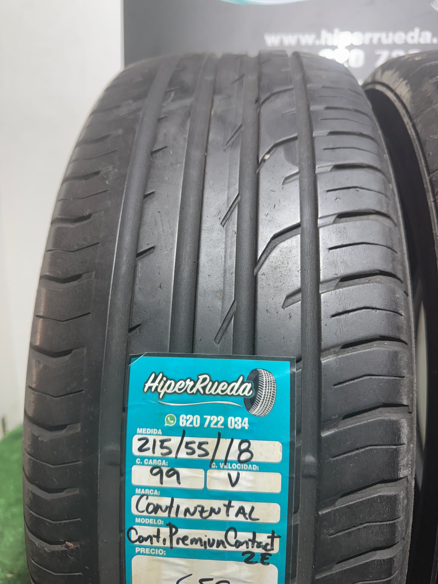 215 55 18 99V CONTINENTAL CONTIPREMIUM CONTACT2