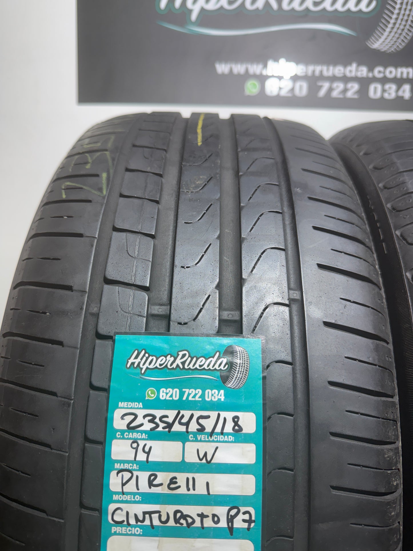235 45 18 94W PIRELLI CINTURATO P7