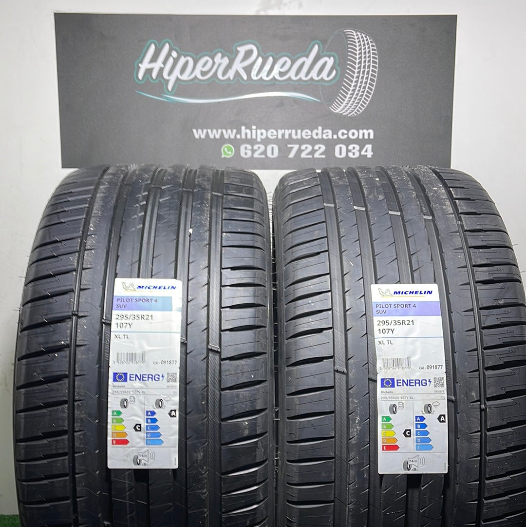295 35 21 107Y MICHELIN PILOT SPORT 4 SUV /PRECIO UNIDAD, MONTAJE INCLUIDO