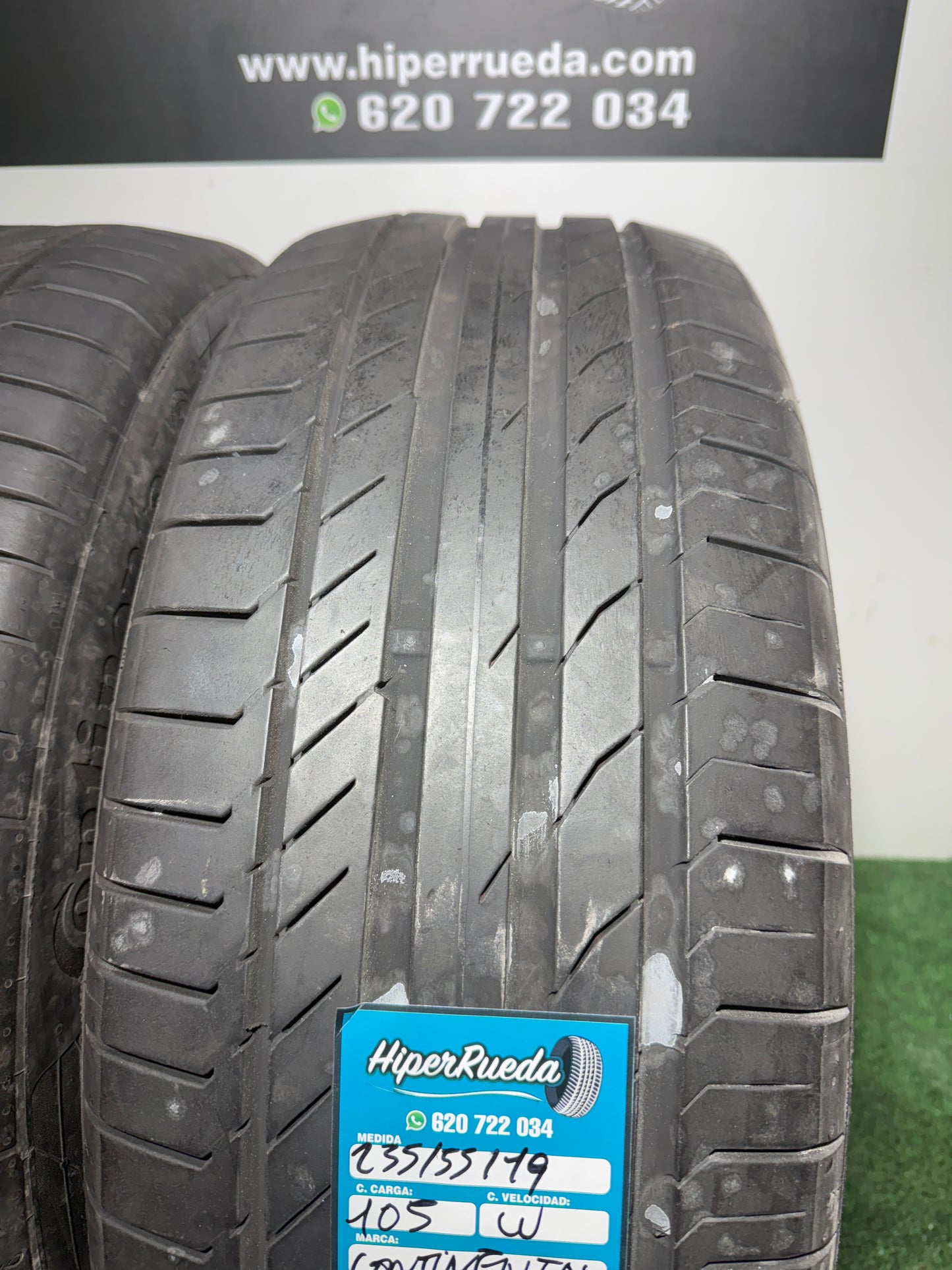 235 55 19 105W CONTINENTAL CONTISPORTCONTACT5