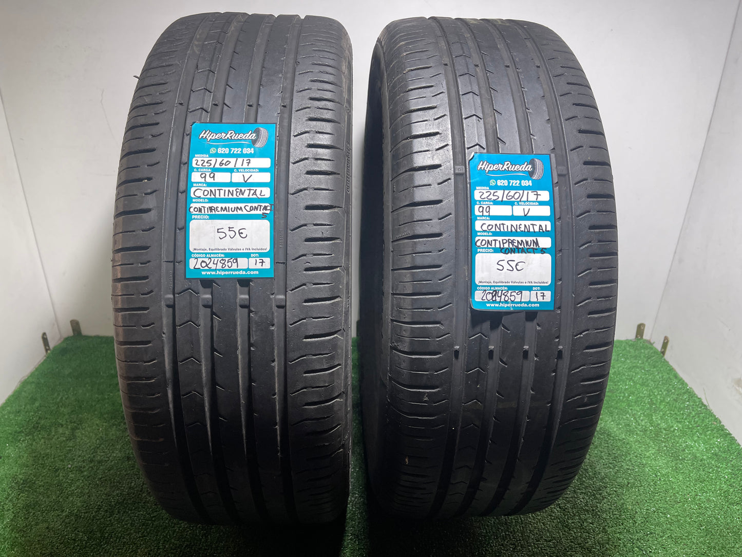 225 60 17 99V CONTINENTAL CONTIPREMIUM CONTACT 5