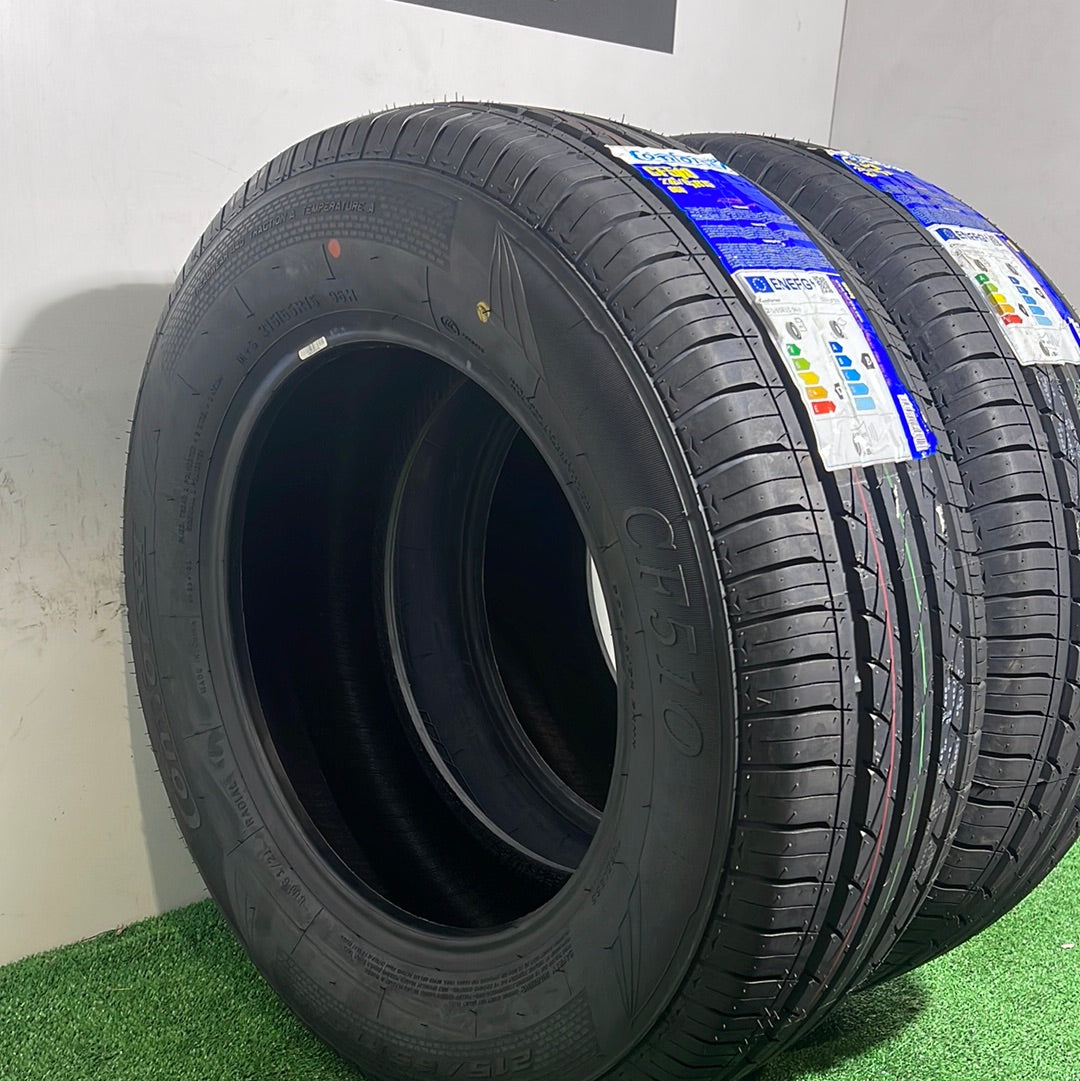 215 65 15 96H COMFORSER TIRES CF510 CON PROTECCIÓN DE LLANTA /PRECIO UNIDAD, ENVÍO GRATIS.