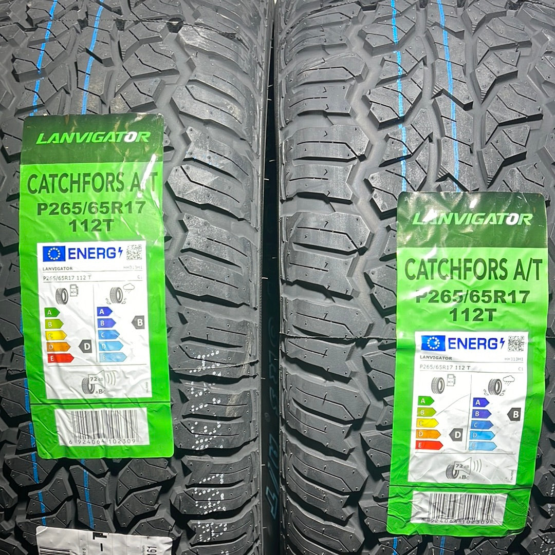 265 65 17 112T LANVIGATOR CATCHFORS A/T /PRECIO UNIDAD, ENVÍO GRATIS.