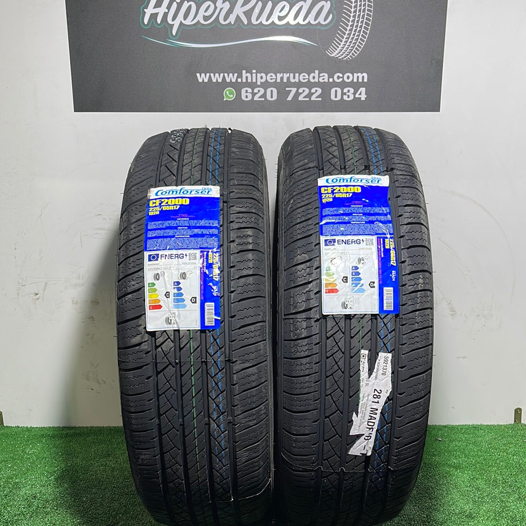 225 65 17 102H COMFORSER TIRES CF2000 /PRECIO UNIDAD, ENVÍO GRATIS.