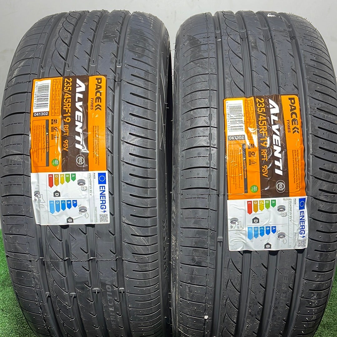235 45 19 95V PACEK ALVENTI RUNFLAT /PRECIO UNIDAD, ENVÍO GRATIS.
