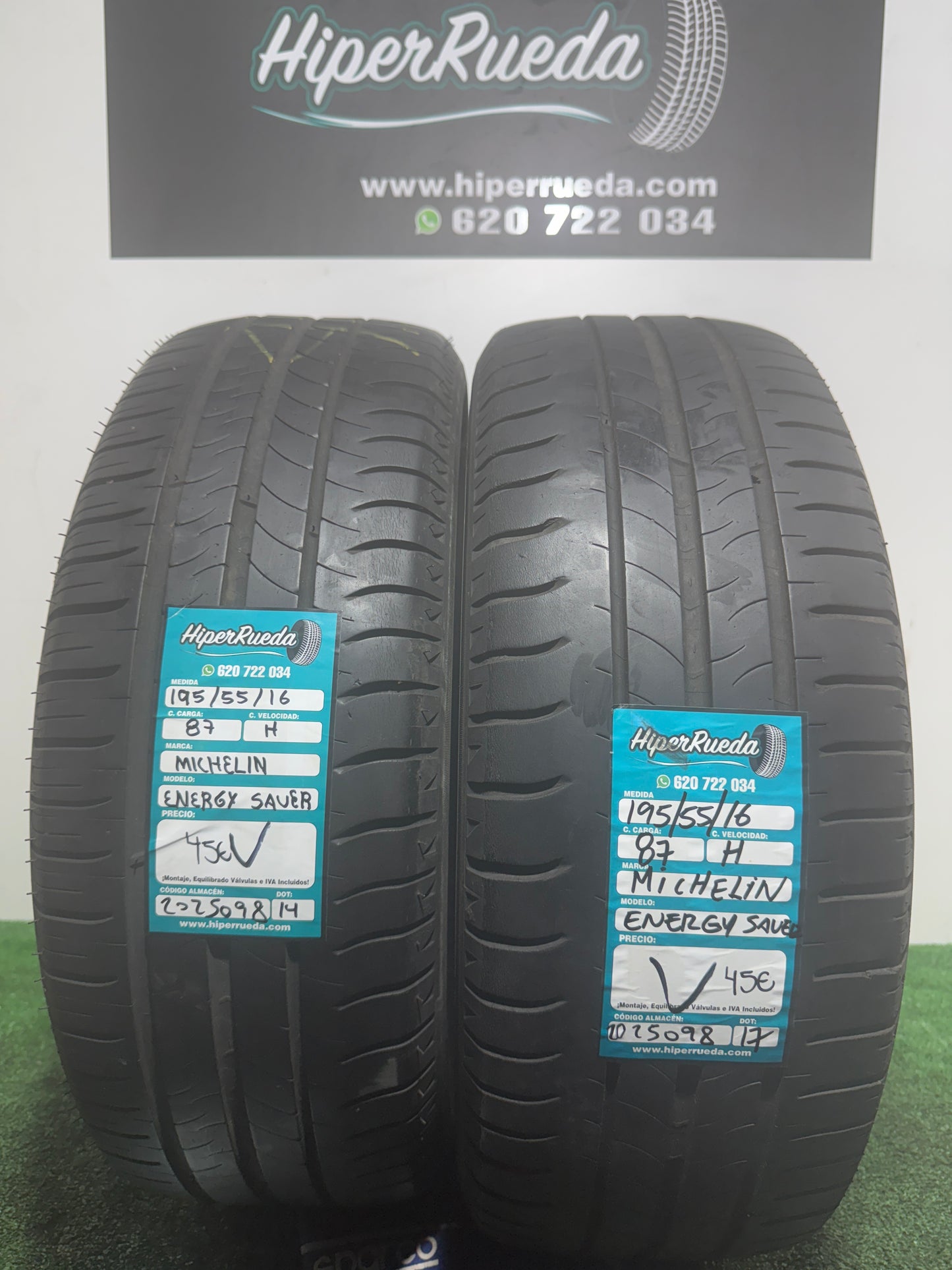 195 55 16 87H MICHELIN ENERGYSAVER