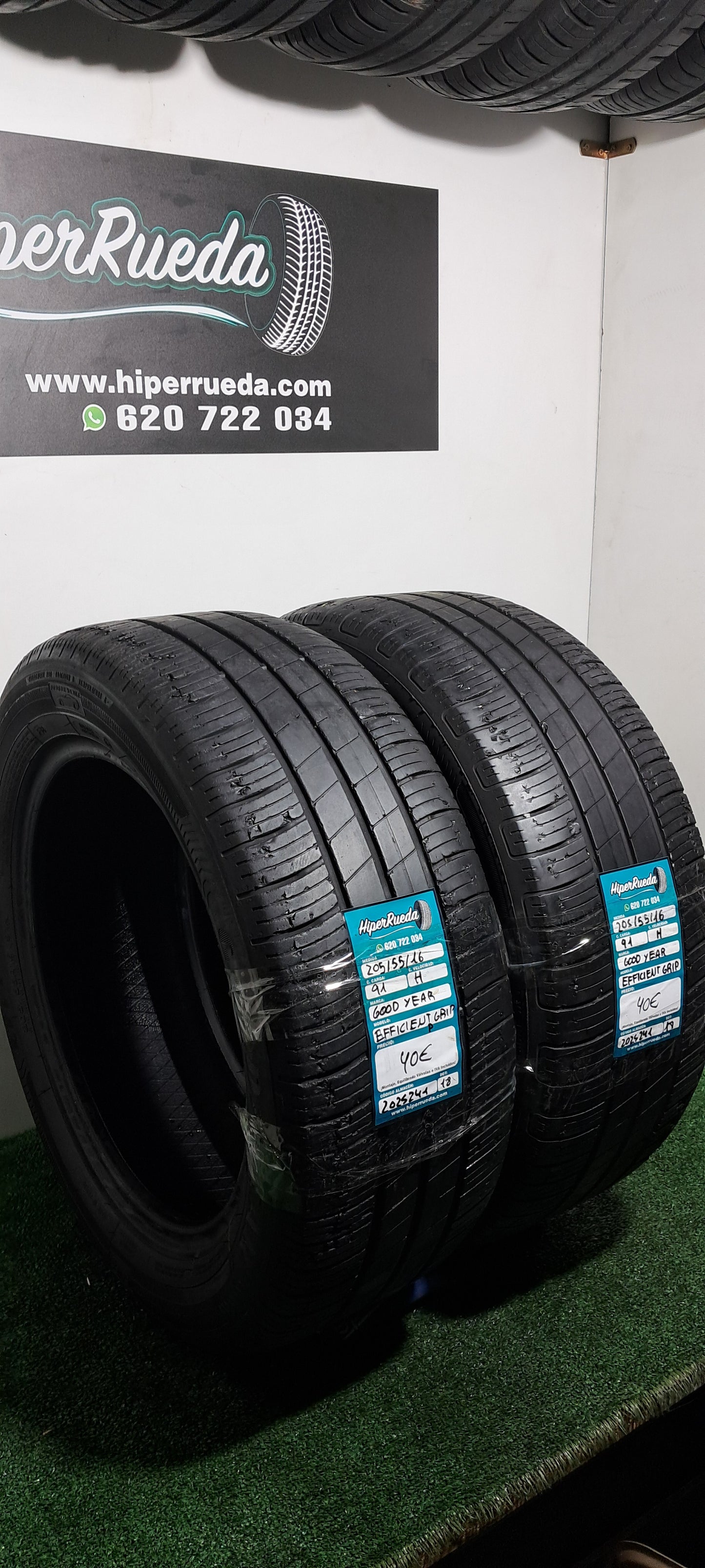 205 55 16 91H GOODYEAR EFFICIENT GRIP PERFORMANCE