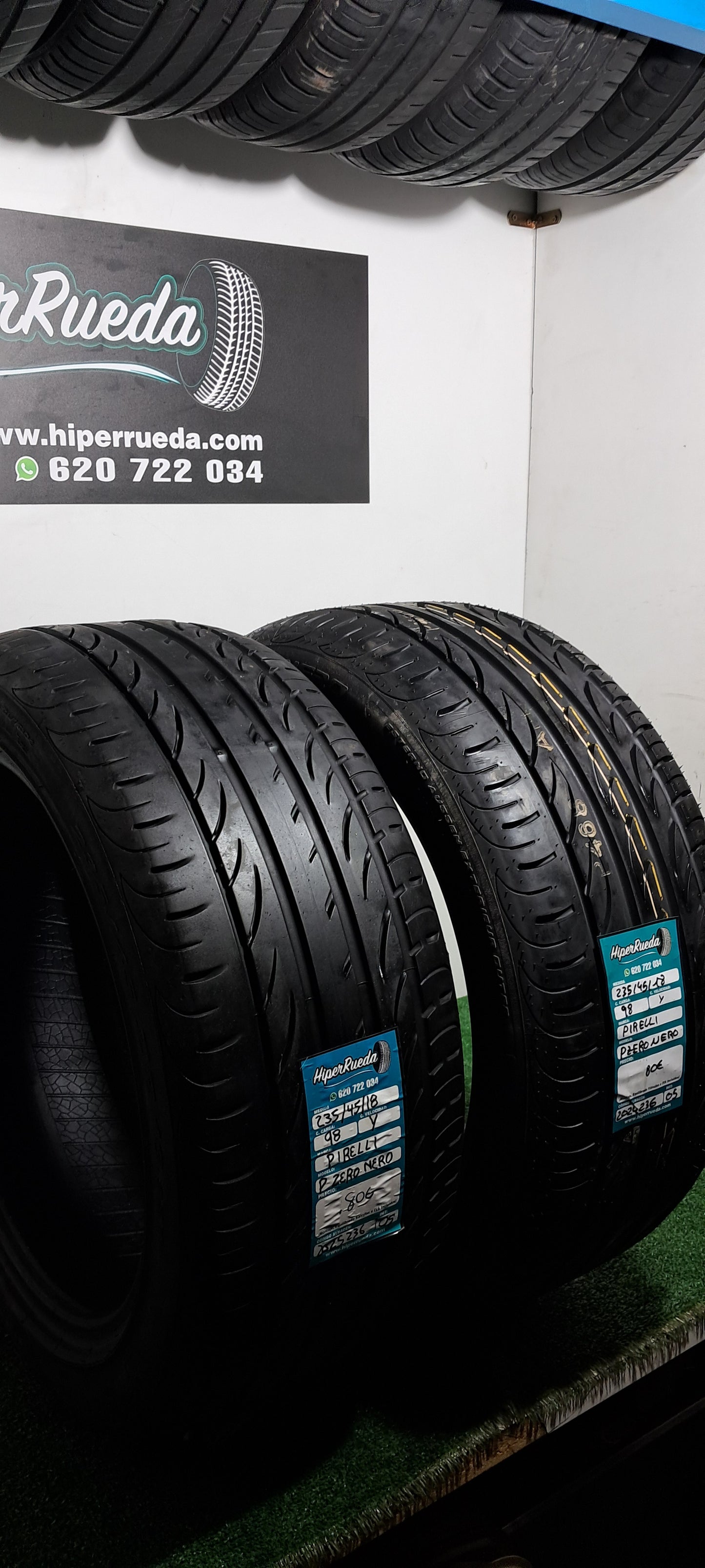 235 45 18 98Y PIRELLI P ZERO NERO