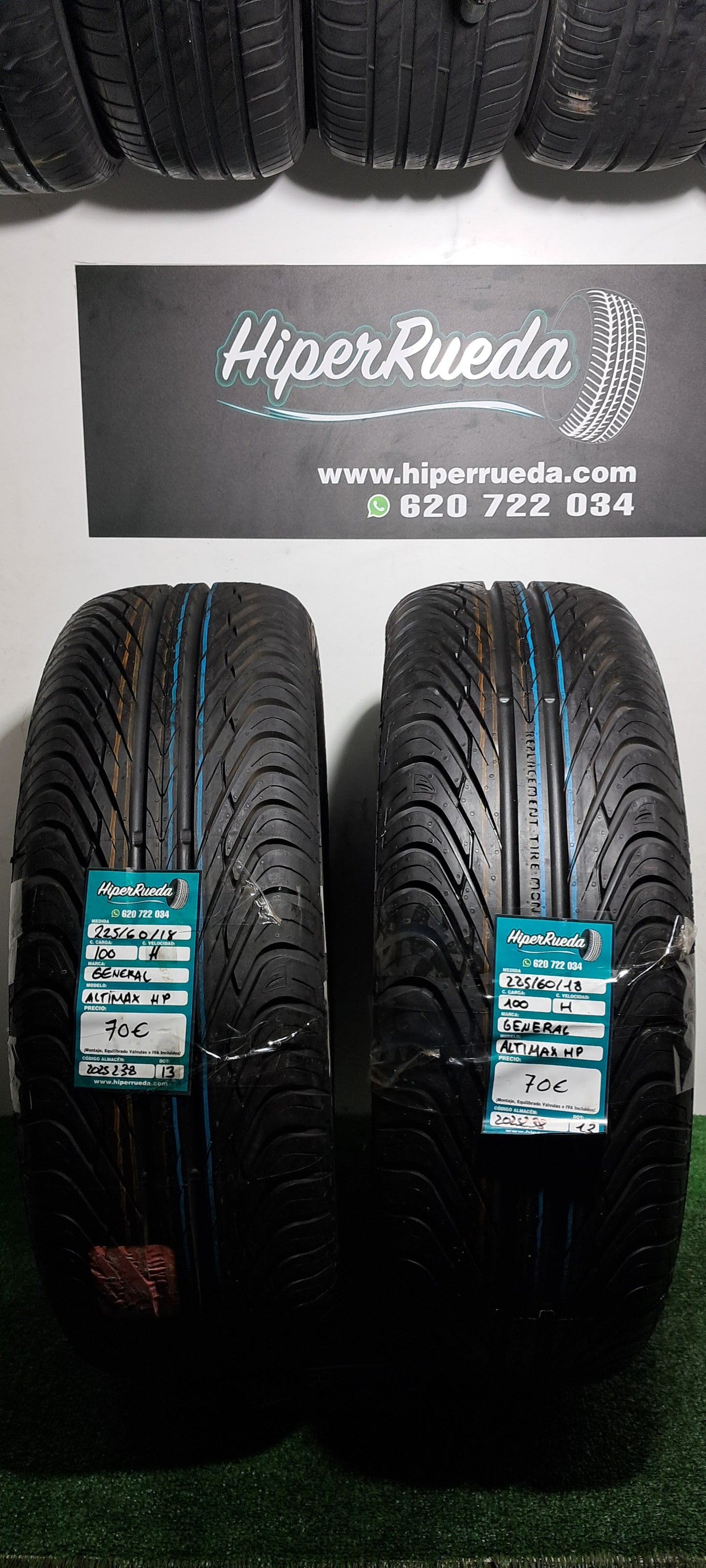 225 60 18 100H GENERAL ALTIMAX HP