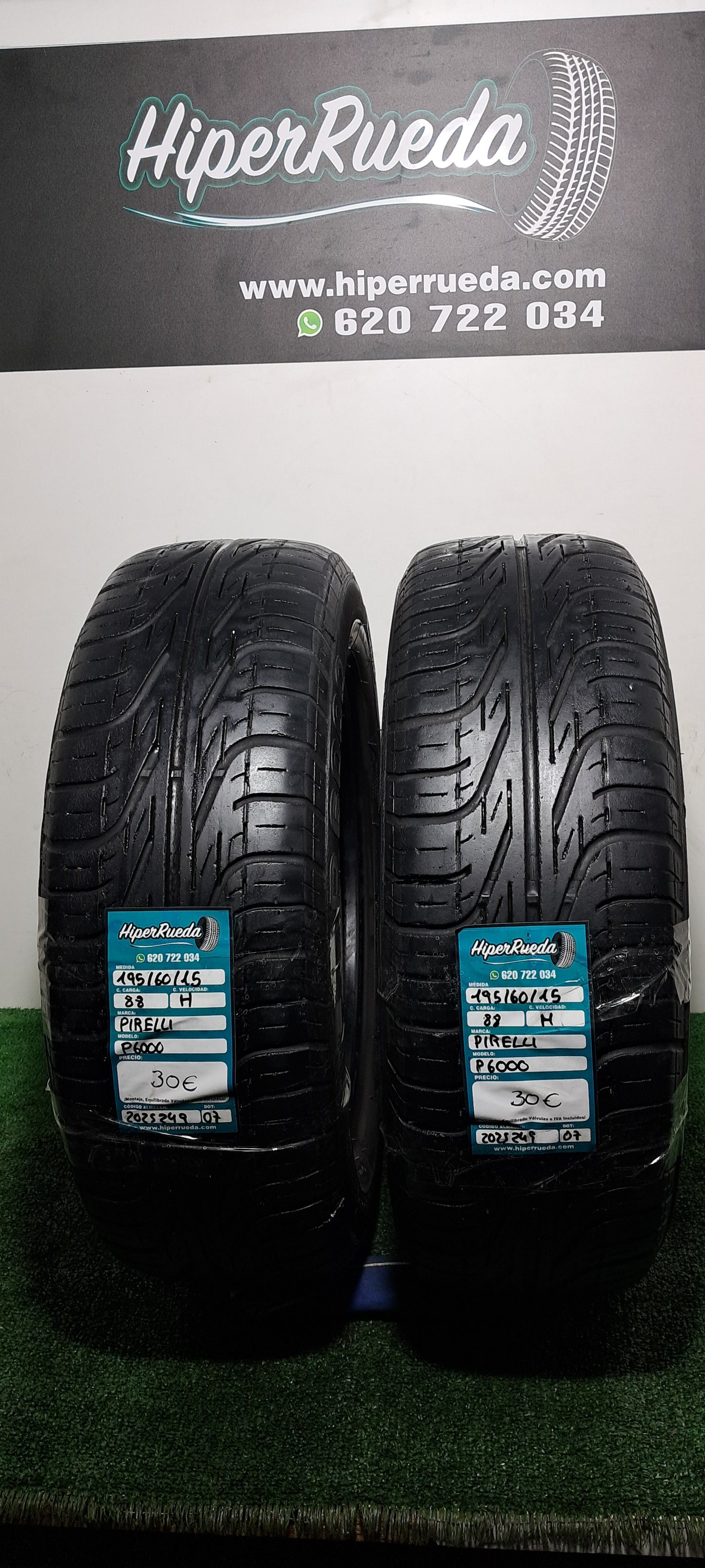 195 60 15 88H PIRELLI P6000