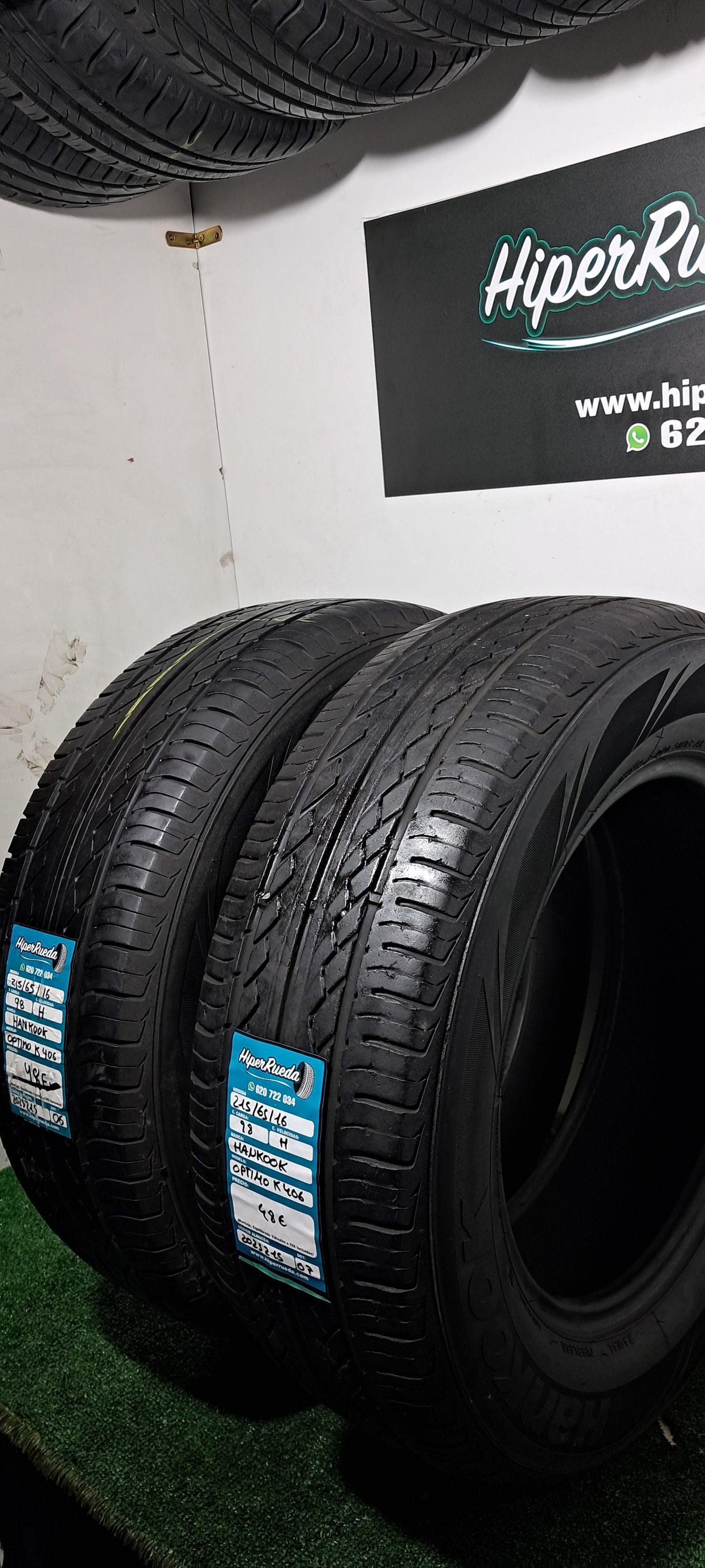215 65 16 98H HANKOOK OPTIMO K406