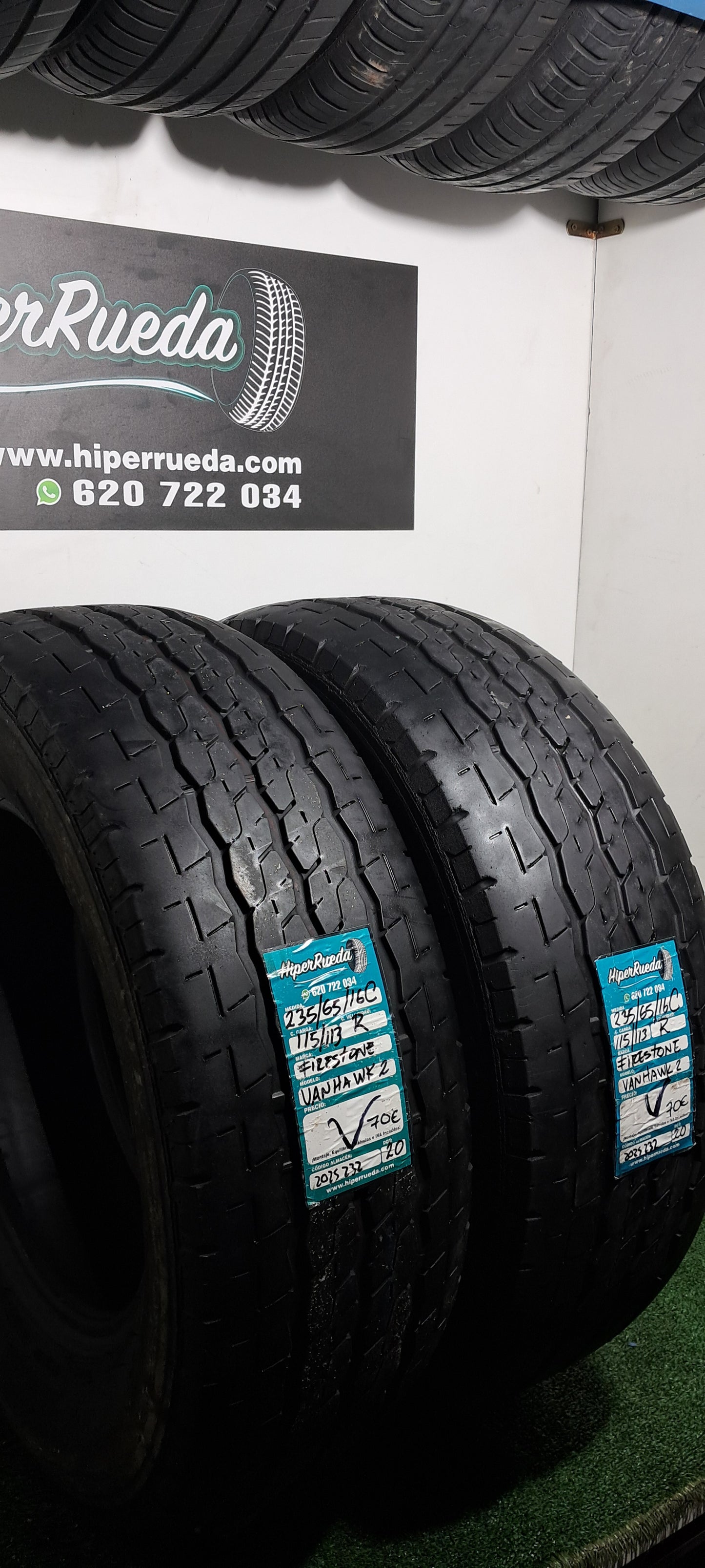 235 65 16C 115/113R FIRESTONE VANHAWK 2