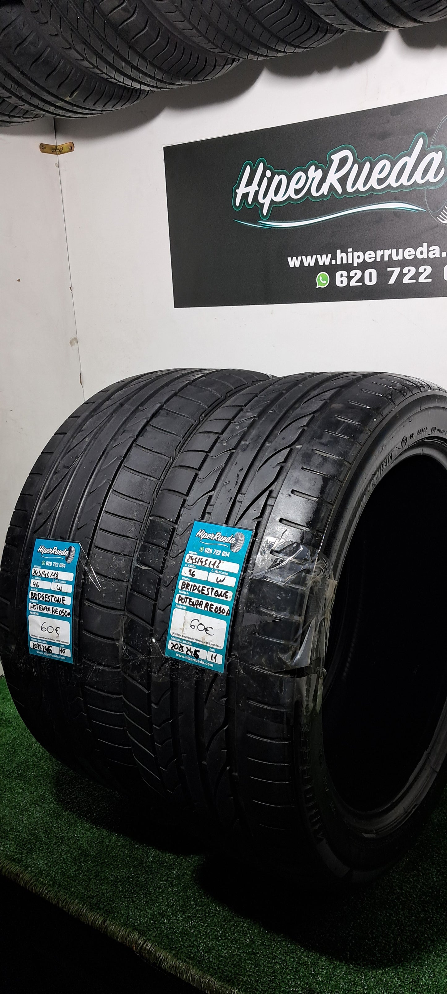 245 45 18 96W BRIDGESTONE POTENZA RE 050 A