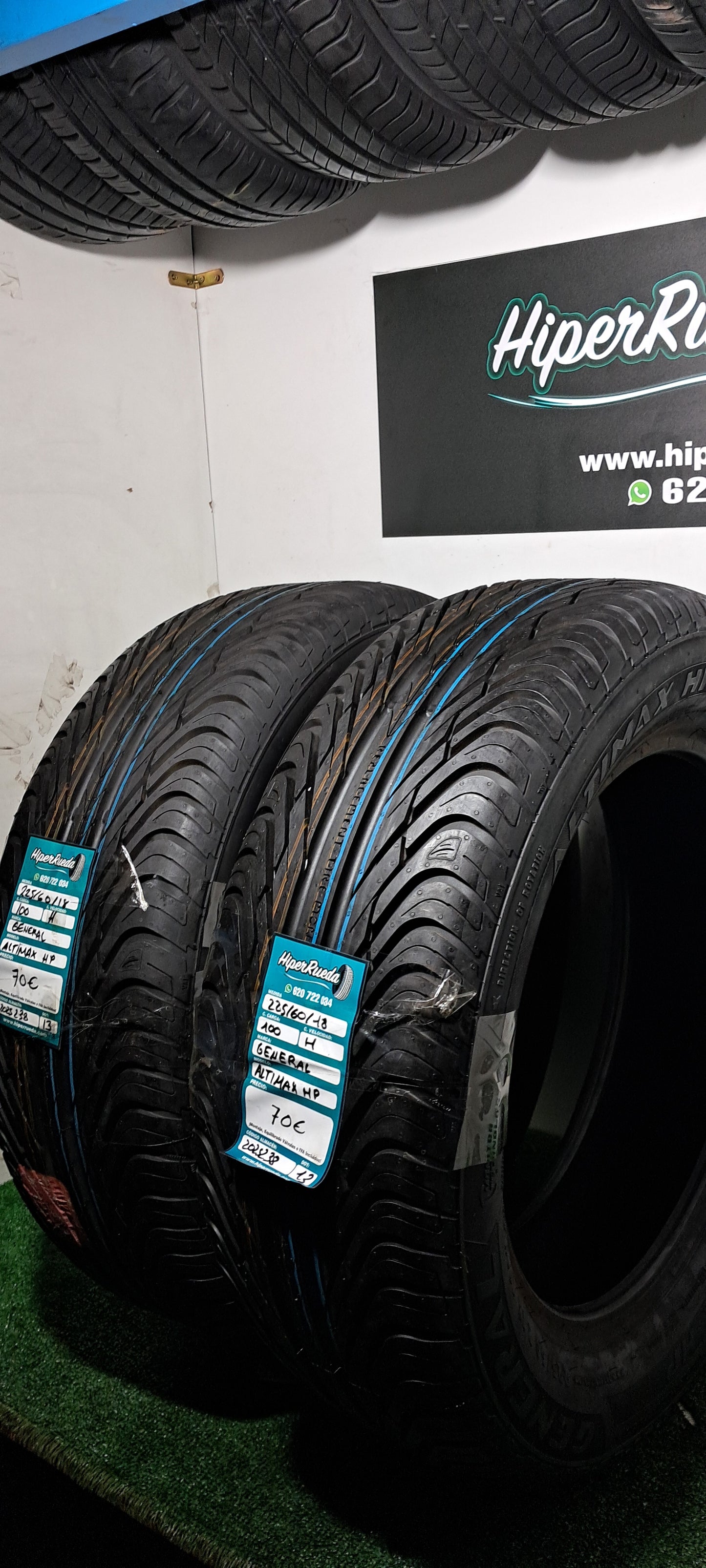 225 60 18 100H GENERAL ALTIMAX HP