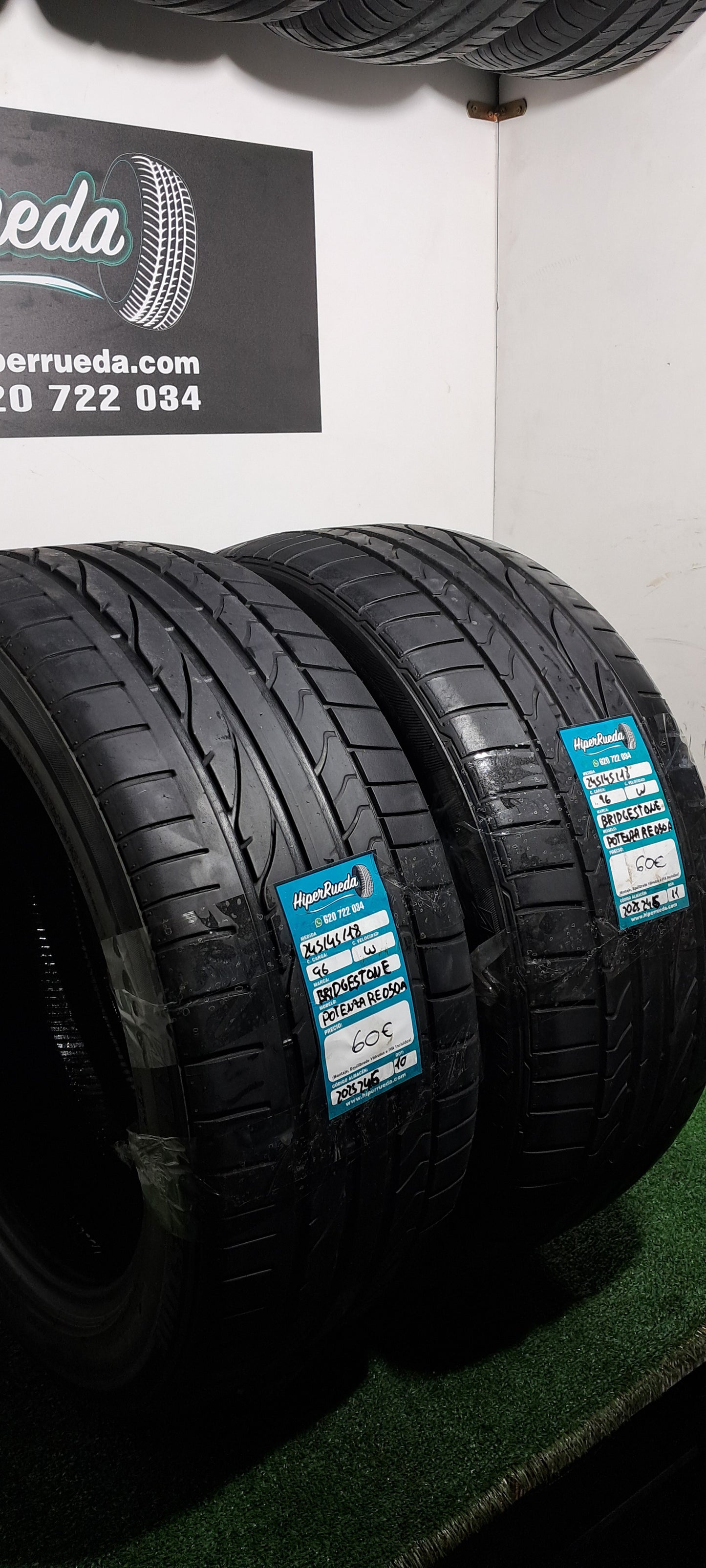 245 45 18 96W BRIDGESTONE POTENZA RE 050 A