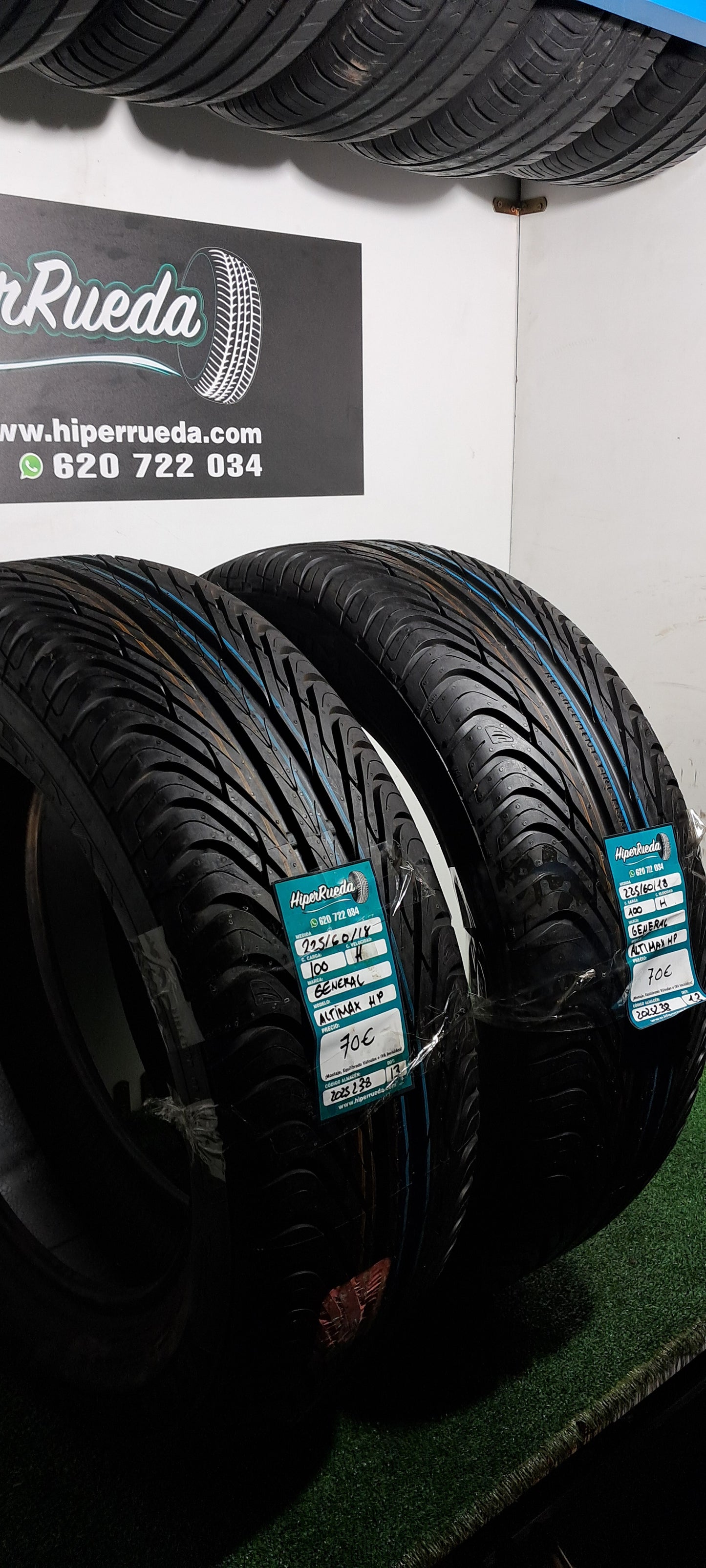 225 60 18 100H GENERAL ALTIMAX HP