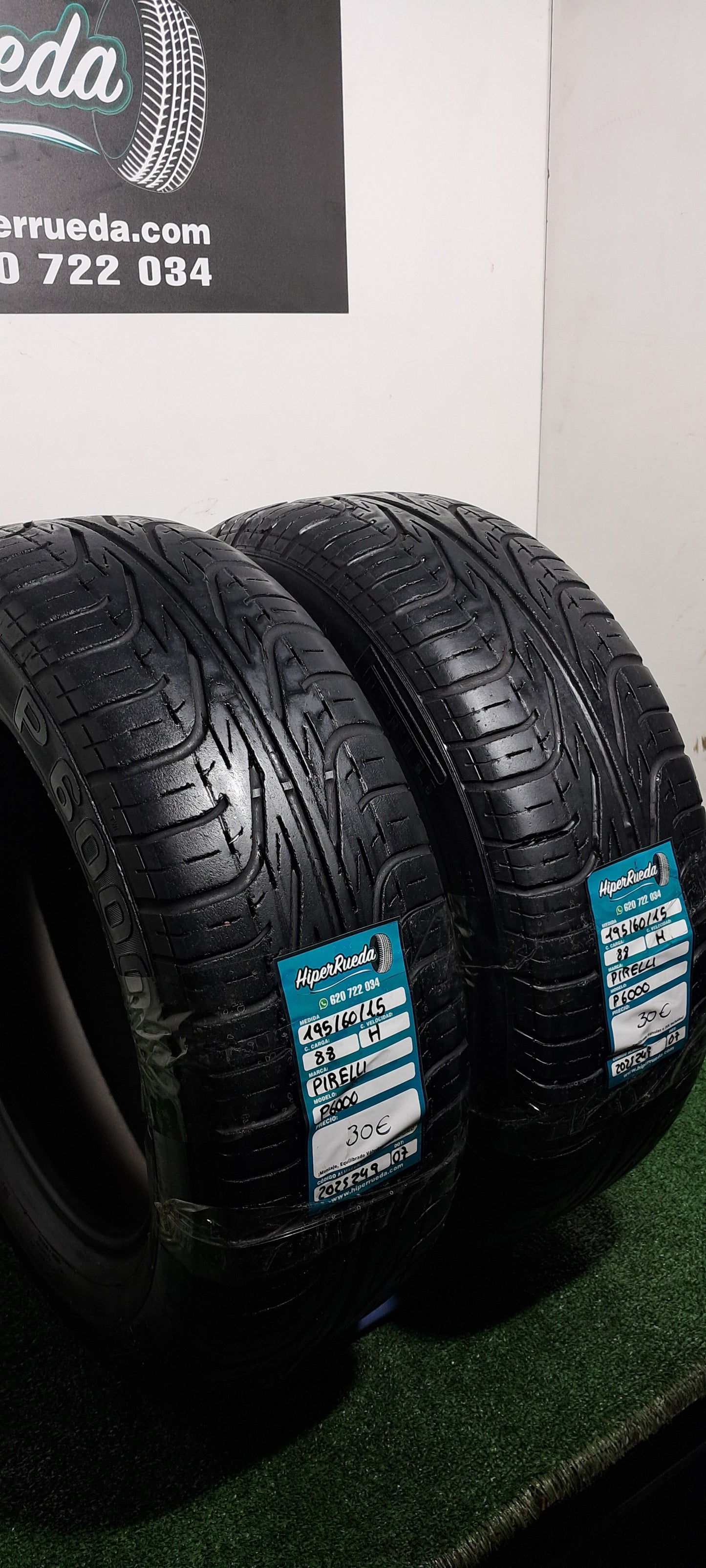 195 60 15 88H PIRELLI P6000