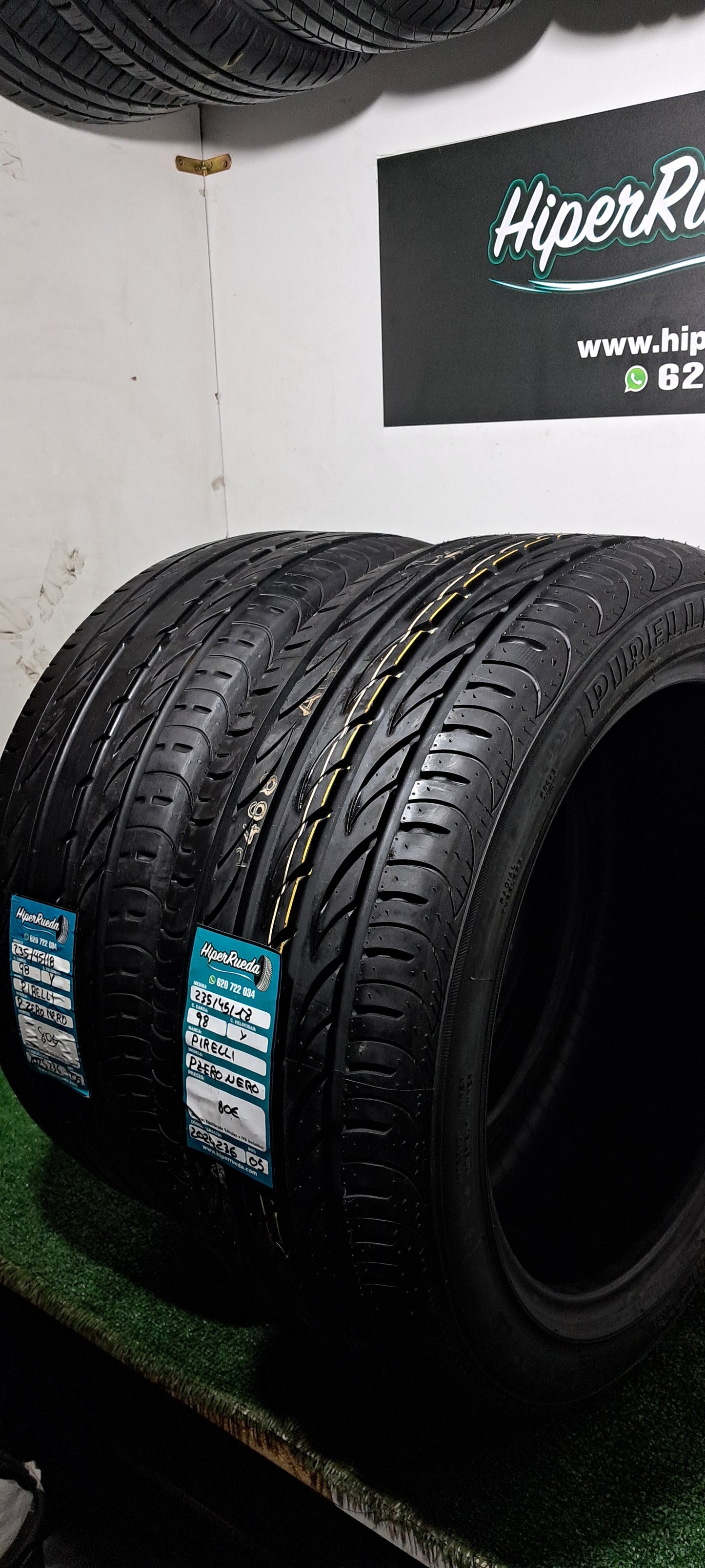 235 45 18 98Y PIRELLI P ZERO NERO