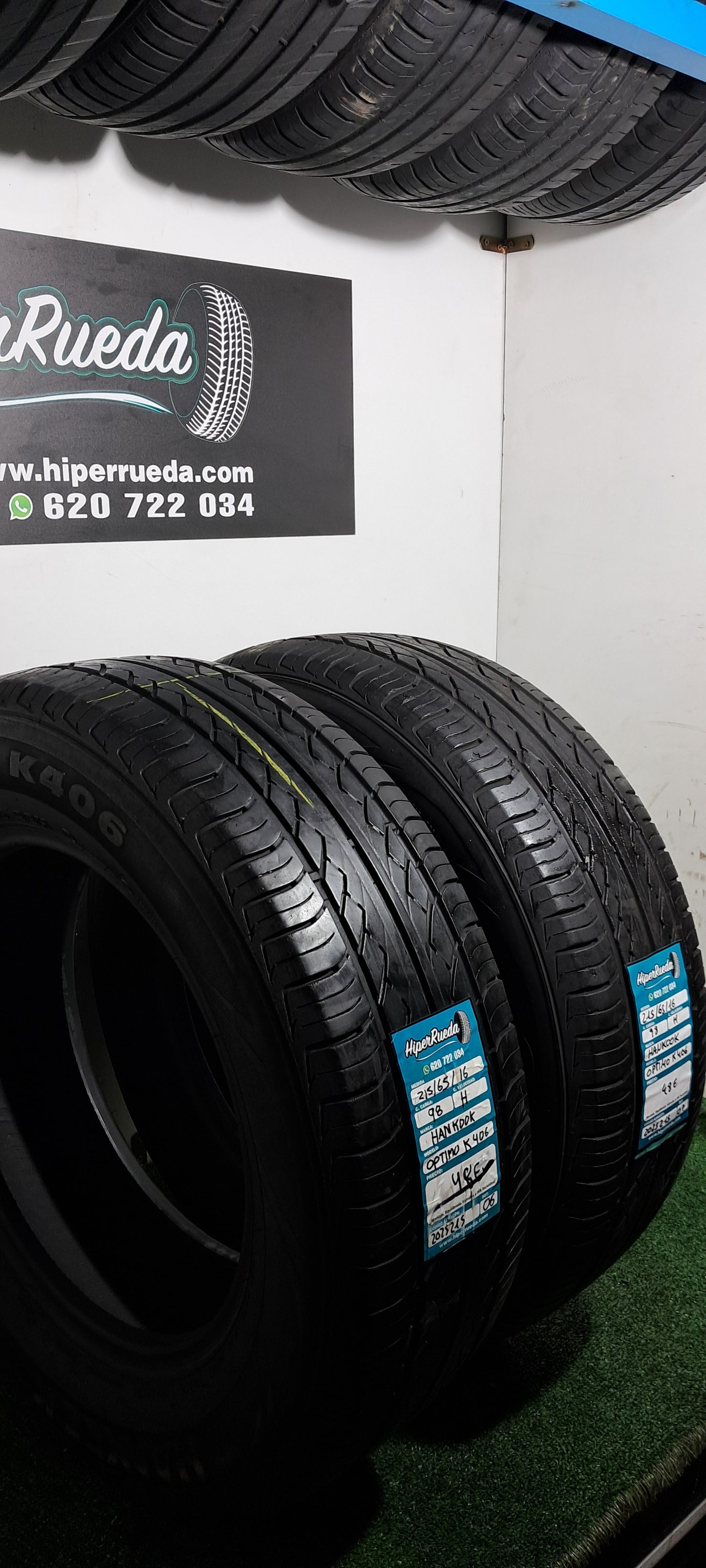 215 65 16 98H HANKOOK OPTIMO K406