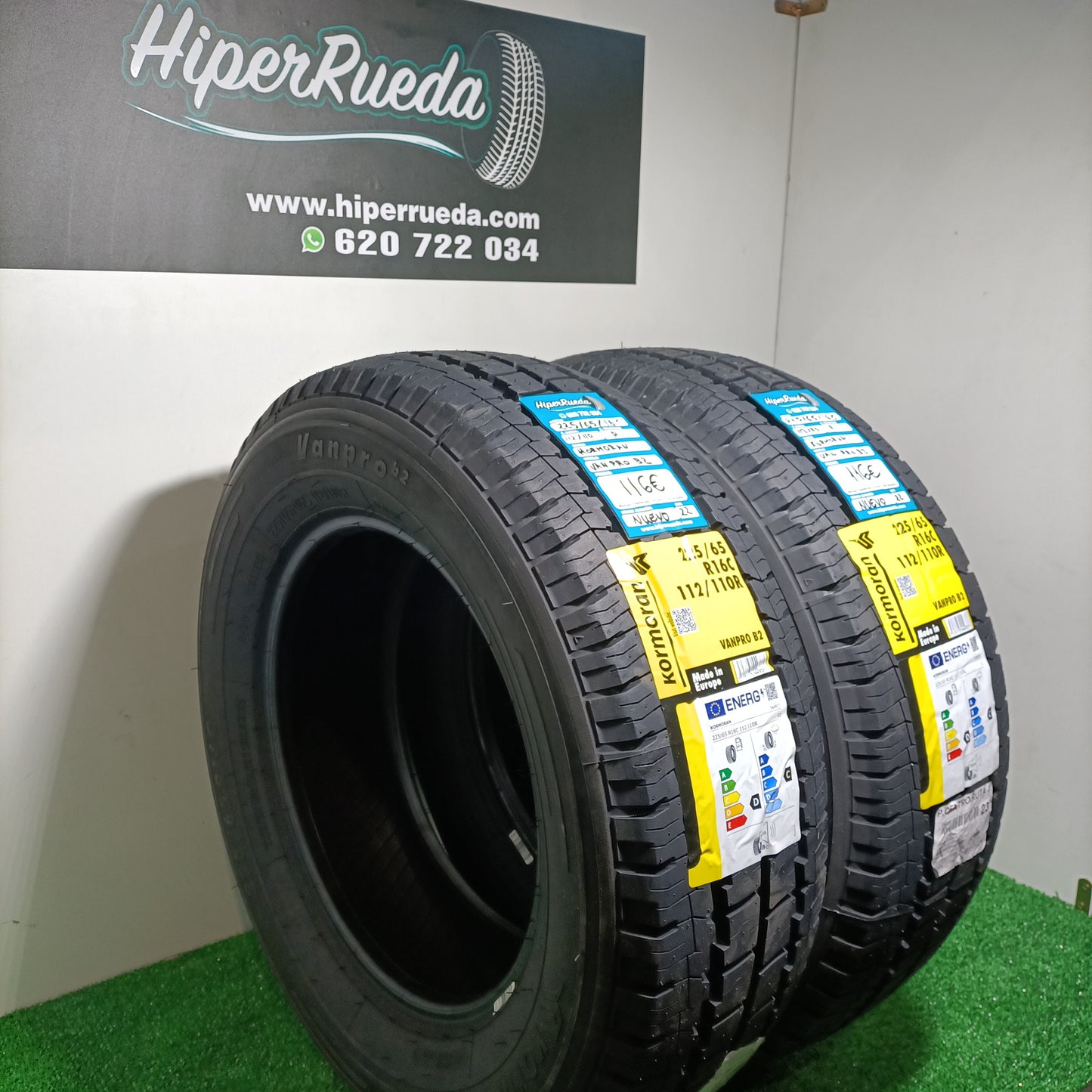 225 65 16 C 112/110R KORMORAN VANPRO B2 /PRECIO UNIDAD, ENVÍO GRATIS.