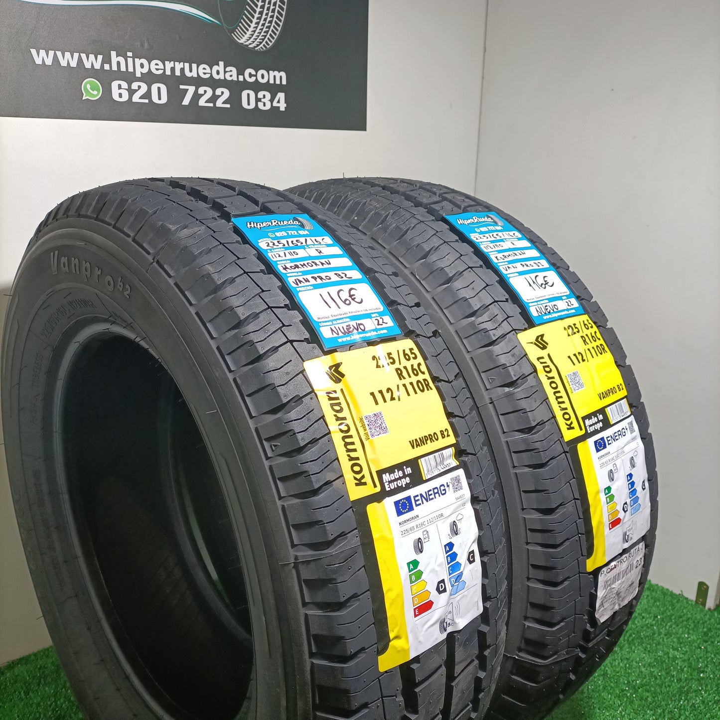 225 65 16 C 112/110R KORMORAN VANPRO B2 /PRECIO UNIDAD, ENVÍO GRATIS.